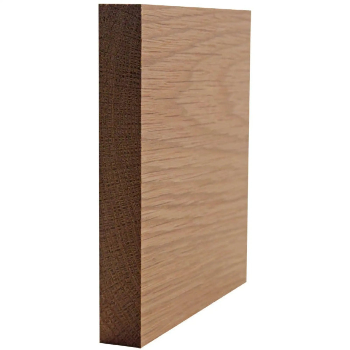 EWBB53 square edge 5-1/4" Tall x 3/4" Baseboard Moulding. Unfinished by NewMouldings