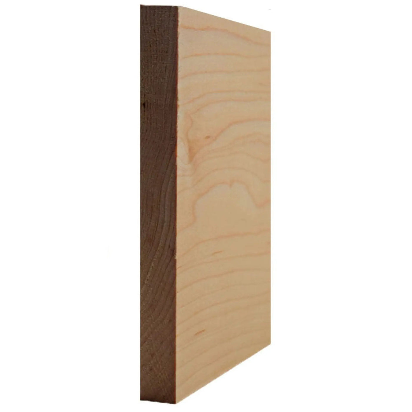 EWBB54 square edge 7-1/4" Tall x 3/4" Baseboard Moulding. Unfinished by NewMouldings