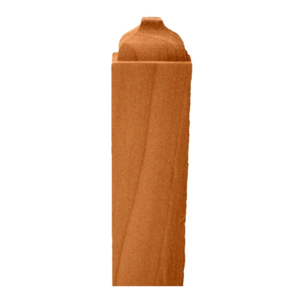 EWBB62 Baseboard Middle Block 7/8" x 1-3/8" x 6-1/2" Tall Unfinished, photo 2 of 6