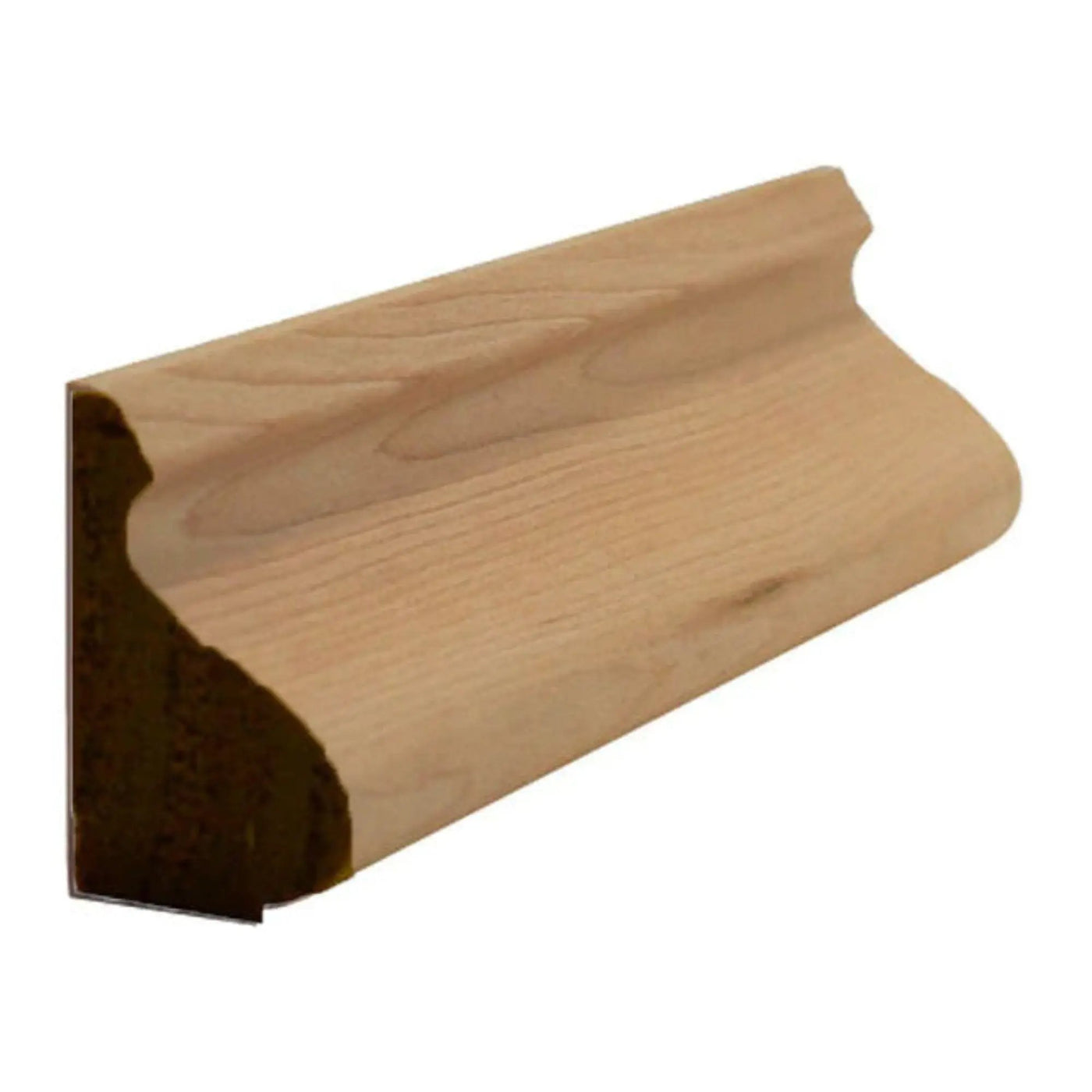EWBC14 Colonial 1-3/8" Tall x 3/4" Base Cap Moulding. Unfinished by NewMouldings