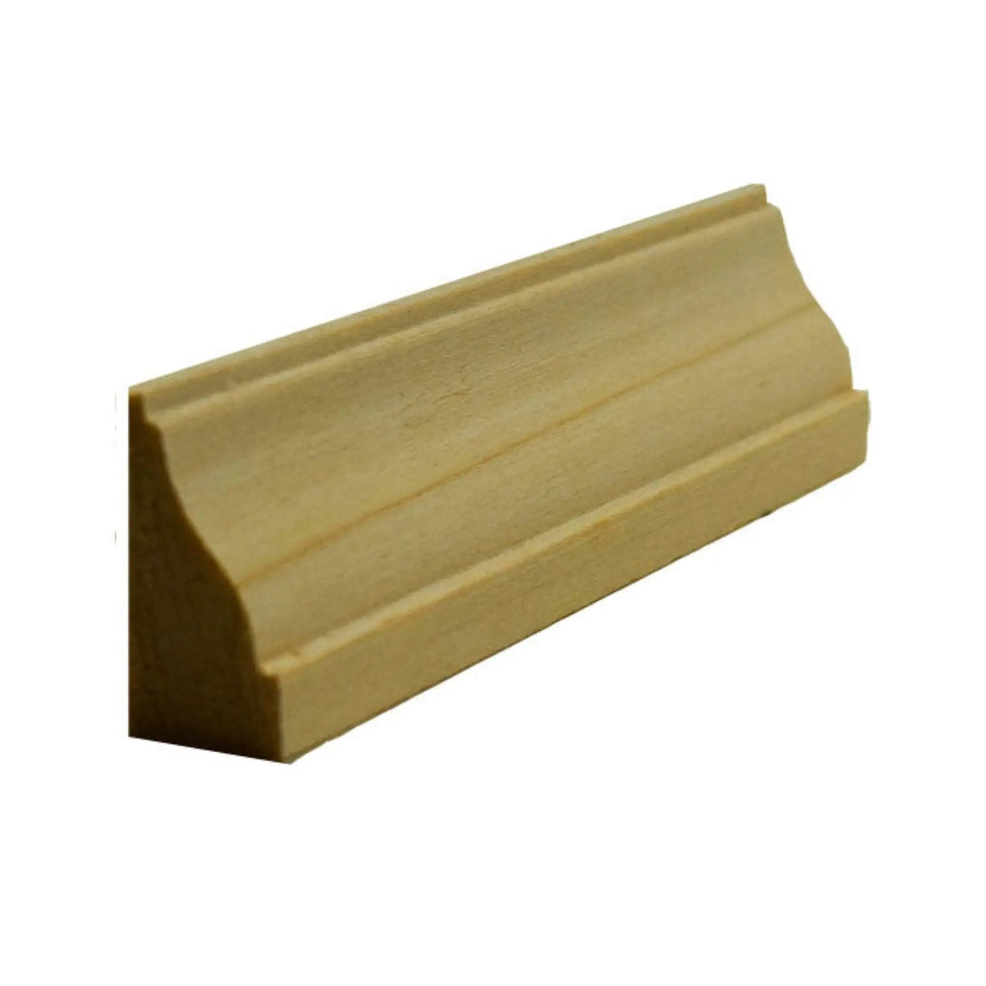 EWBS14 Baseboard Shoe 1-1/8" Tall x 9/16" Colonial Trim. Unfinished by NewMouldings