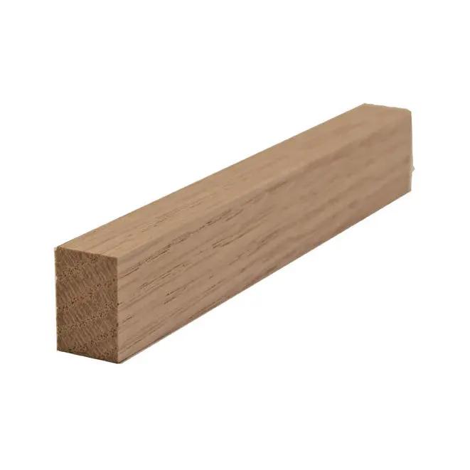 EWBS20 Baseboard Shoe 3/4" Tall x 1/2" Square. Unfinished by NewMouldings