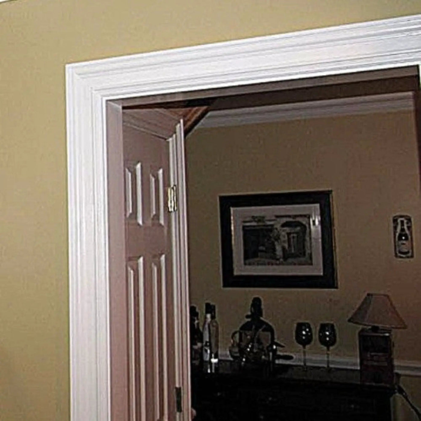 EWCA22 Traditional Casing 3-3/4" wide x 1" Trim. Unfinished Moulding by NewMouldings