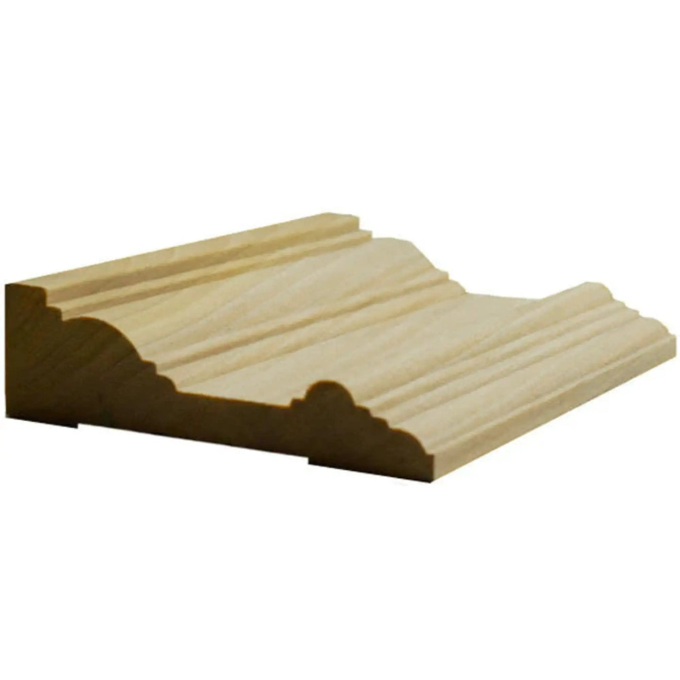 EWCA22 Traditional Casing 3-3/4" wide x 1" Trim. Unfinished Moulding by NewMouldings