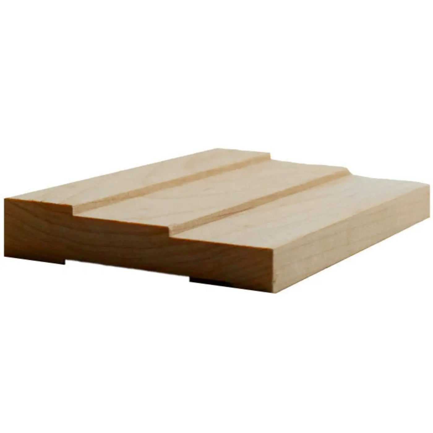 EWCA35 Contemporary 3-1/2" wide x 3/4" Stepped Casing. Unfinished Trim by NewMouldings