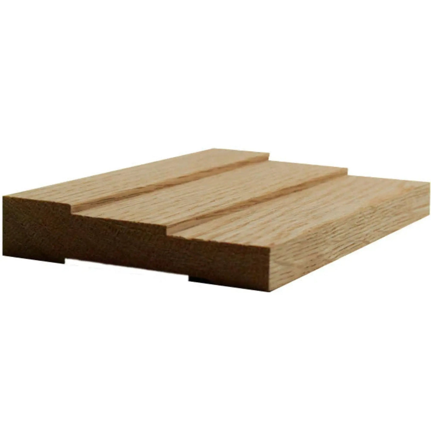 EWCA35 Contemporary 3-1/2" wide x 3/4" Stepped Casing. Unfinished Trim by NewMouldings