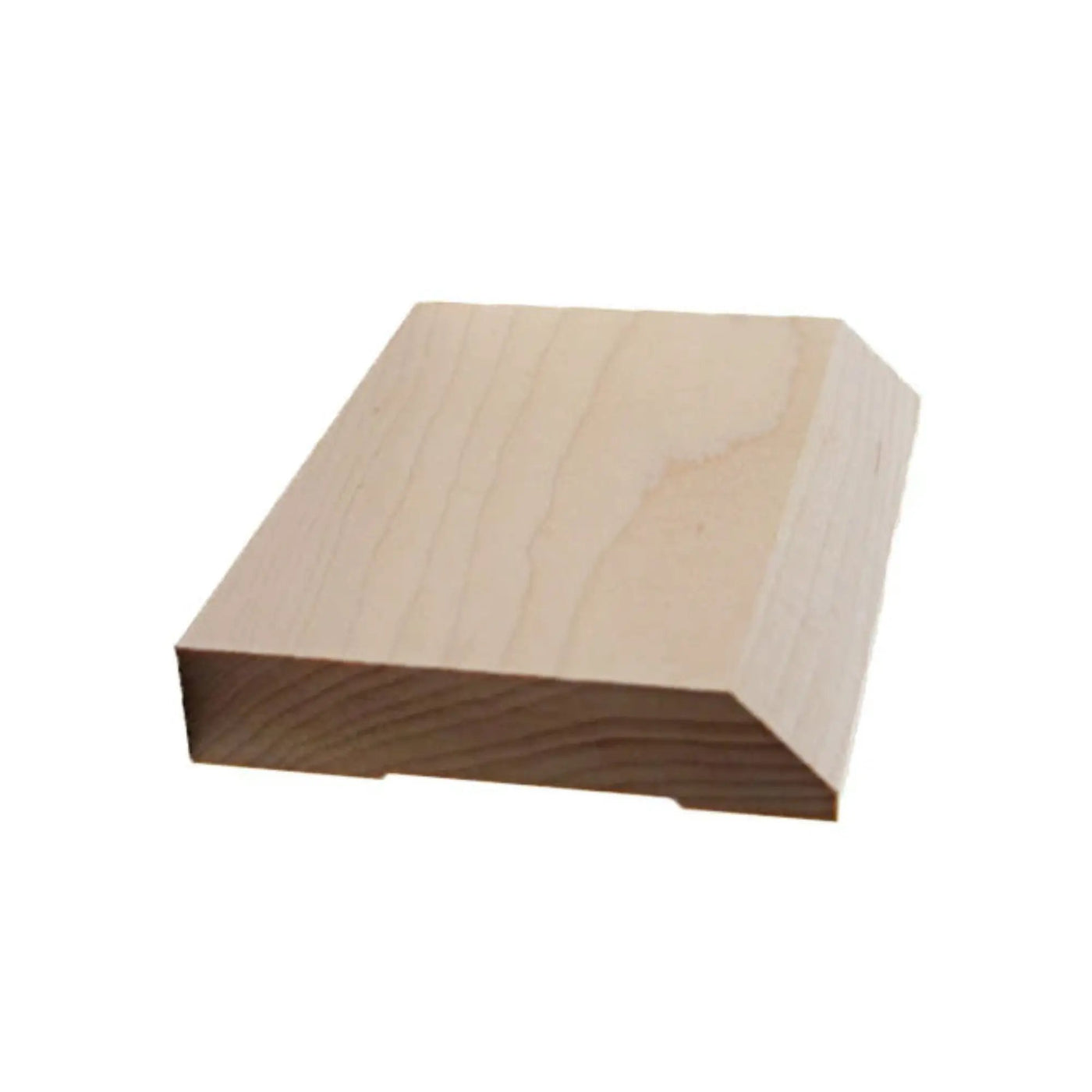 EWCA39 Beveled Casing 3-1/2" wide x 3/4" Molding. Unfinished Trim by NewMouldings