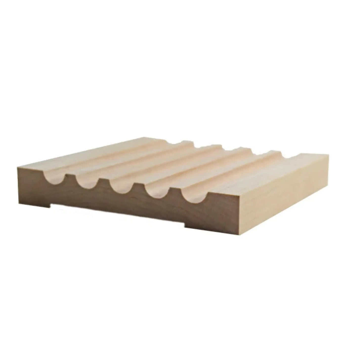 EWCA49 Fluted 5-1/8" wide x 3/4" Casing. Unfinished Trim by NewMouldings