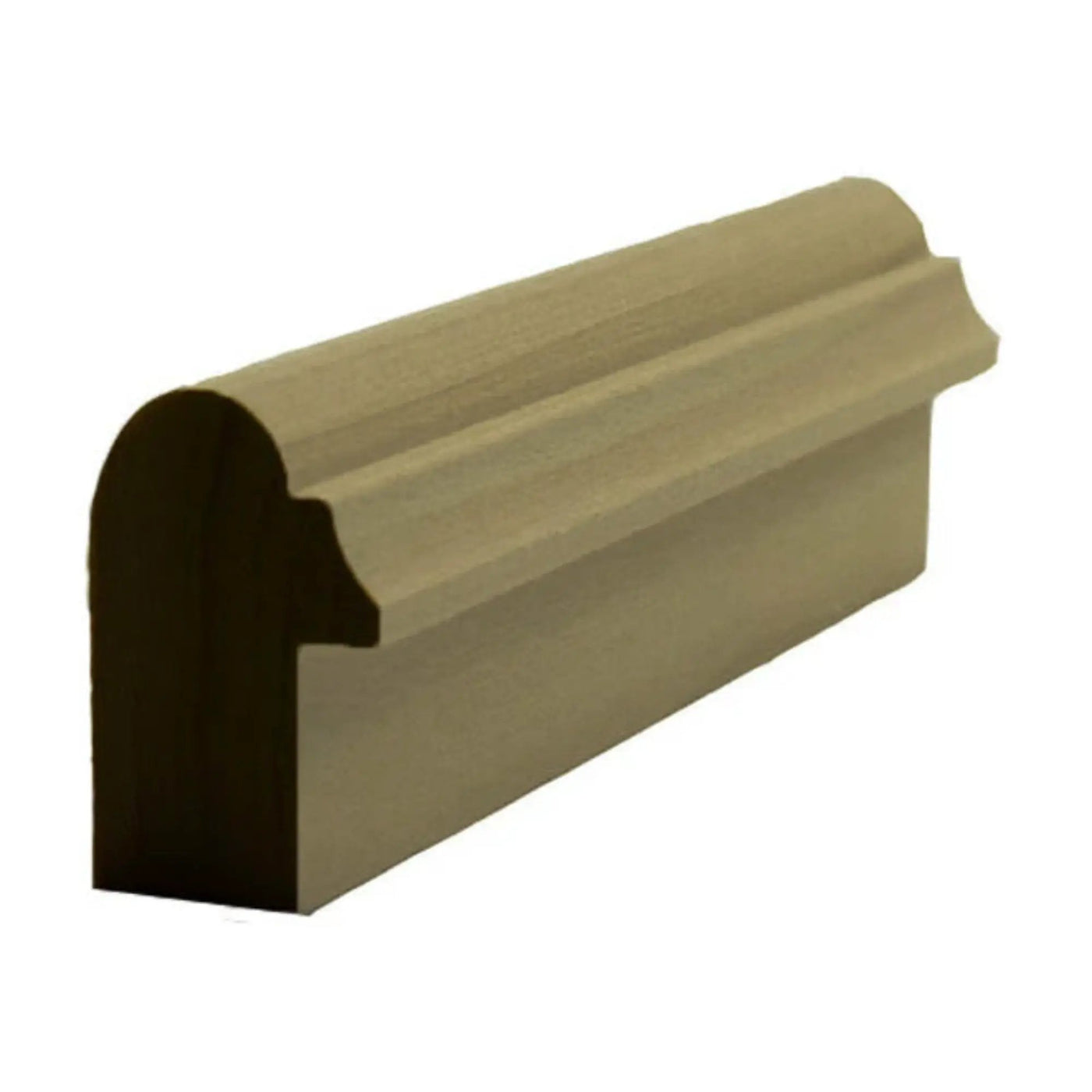 EWCB13 Casing Back Band 1-3/8" Tall x 7/8" Trim Moulding. Unfinished by NewMouldings