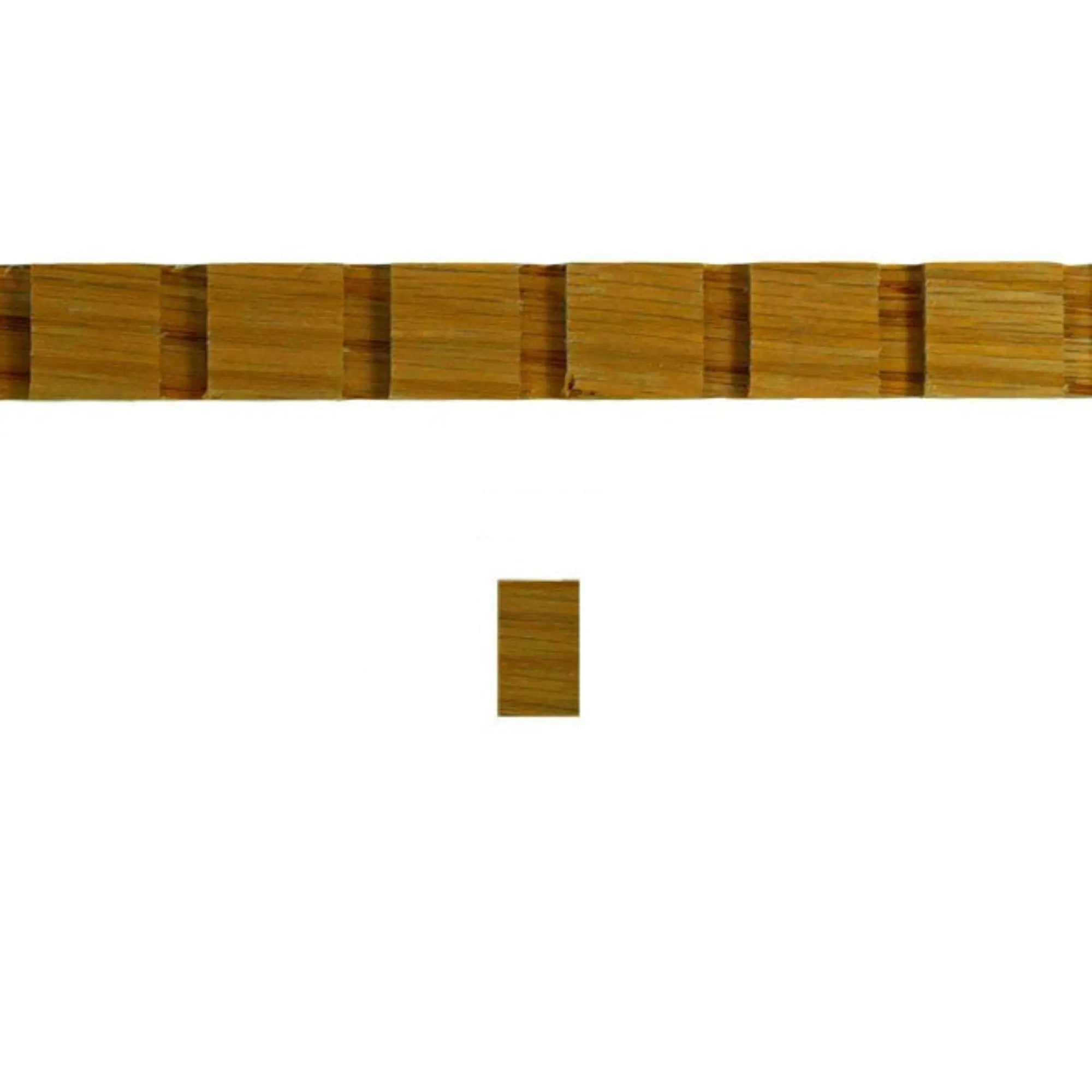 EWCD91 Dentil Moulding 3/4" High x 5/16" Trim. Unfinished by NewMouldings