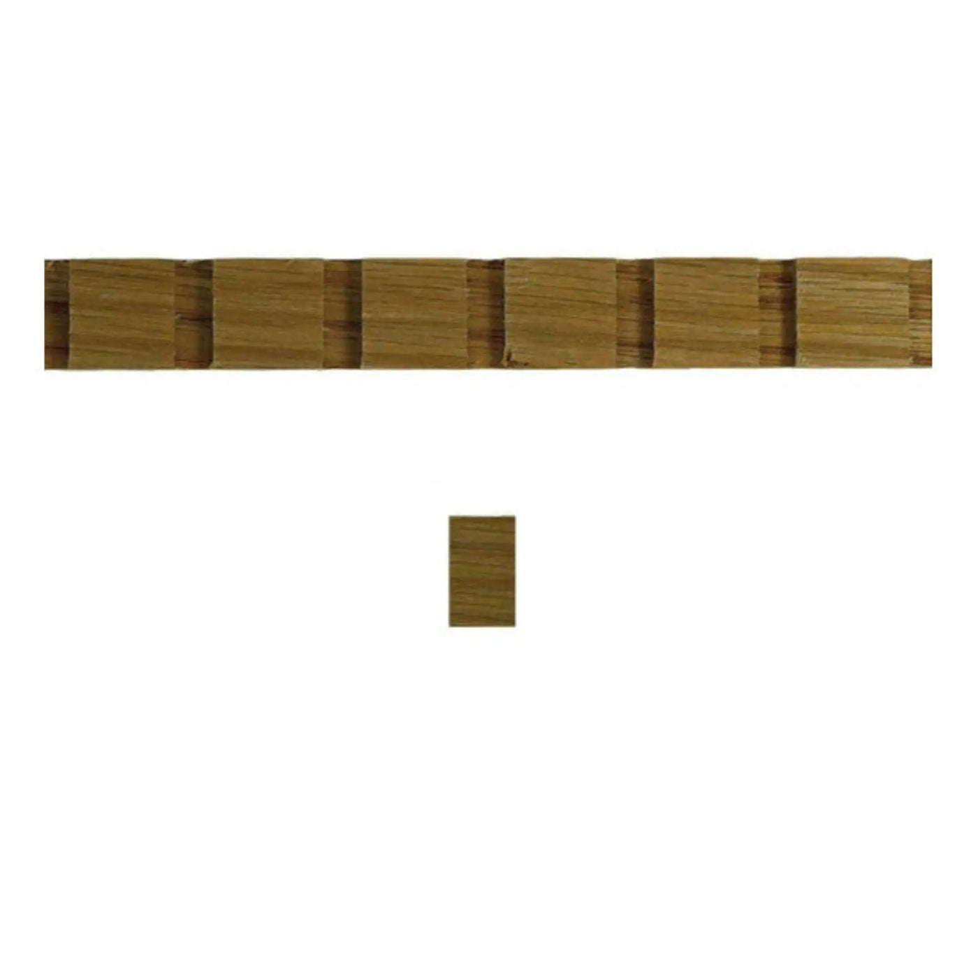 EWCD91 Dentil Moulding 3/4" High x 5/16" Trim. Unfinished by NewMouldings