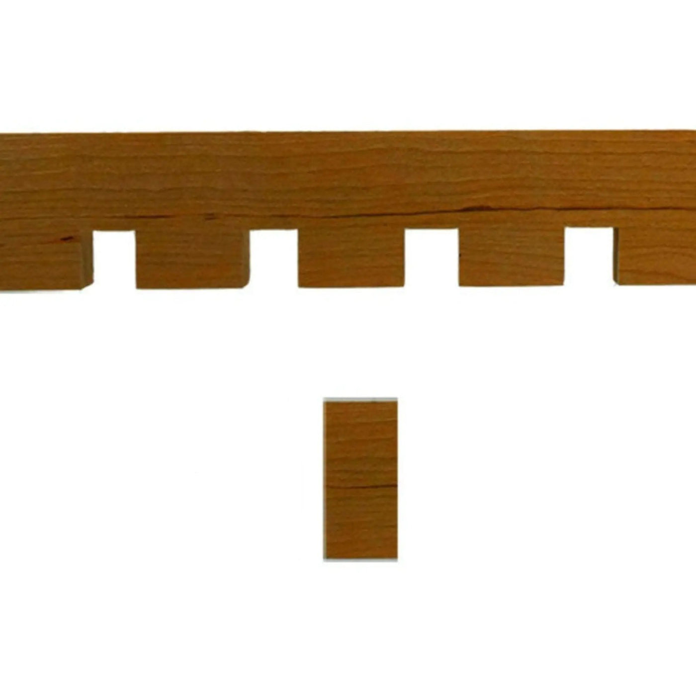 EWCD93 Dentil Moulding 1-5/8" High x 5/8" Trim. Unfinished by NewMouldings