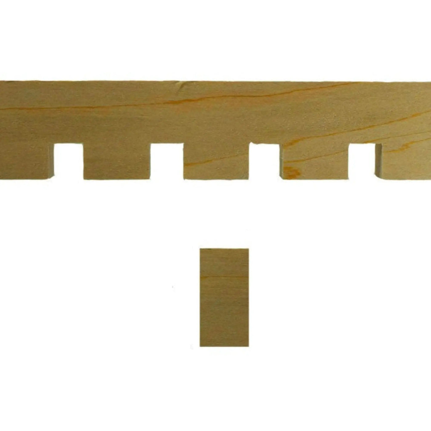 EWCD93 Dentil Moulding 1-5/8" High x 5/8" Trim. Unfinished by NewMouldings