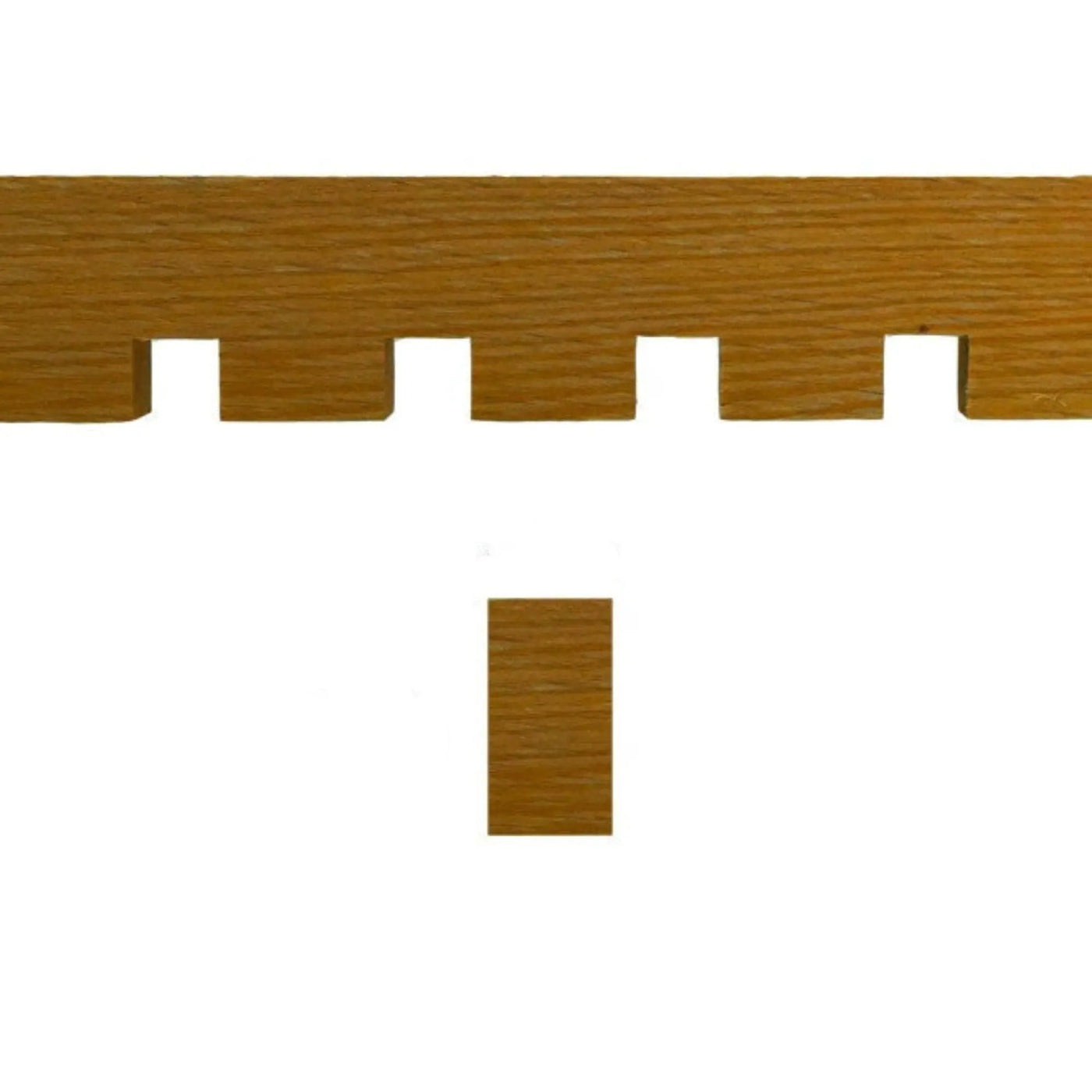 EWCD93 Dentil Moulding 1-5/8" High x 5/8" Trim. Unfinished by NewMouldings