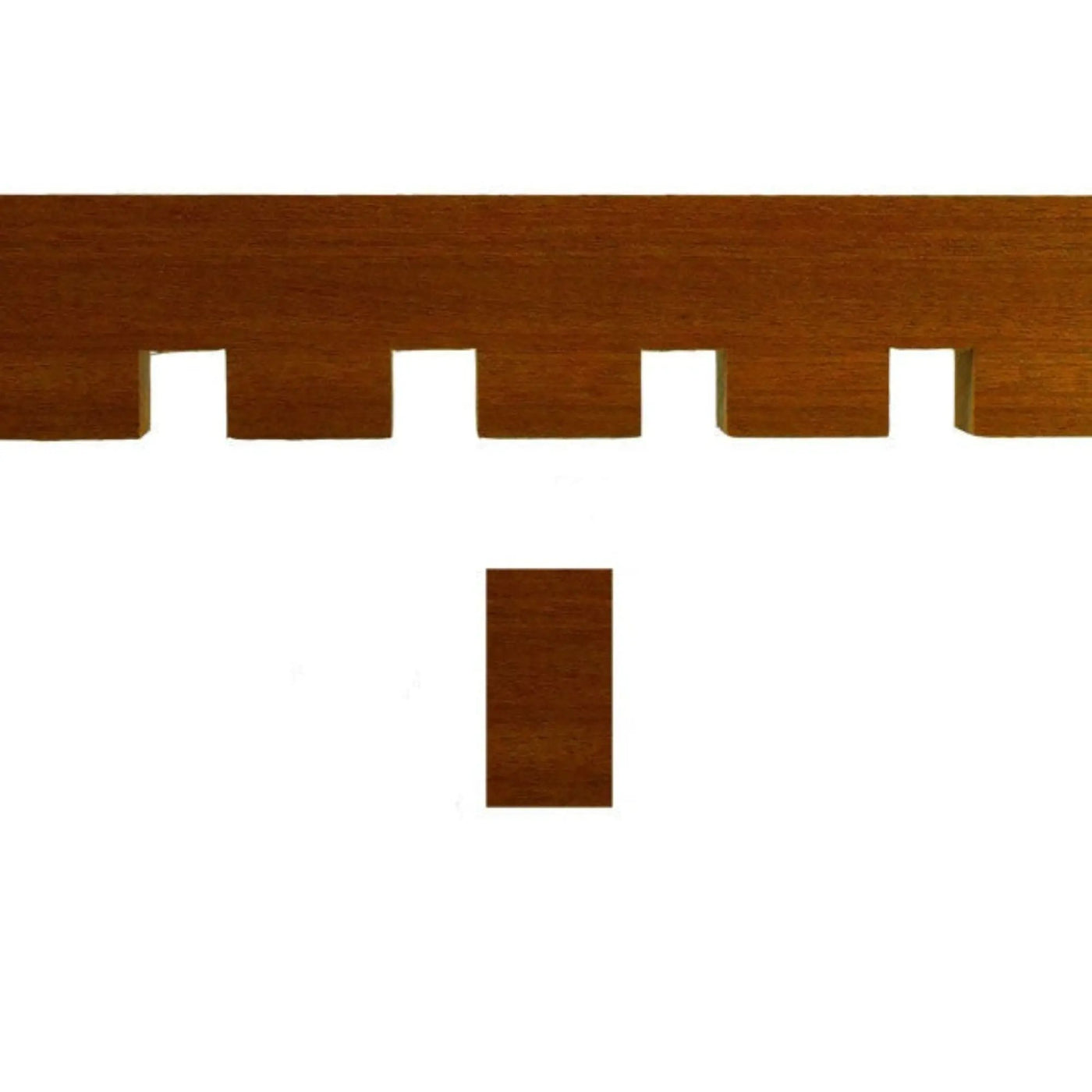 EWCD93 Dentil Moulding 1-5/8" High x 5/8" Trim. Unfinished by NewMouldings