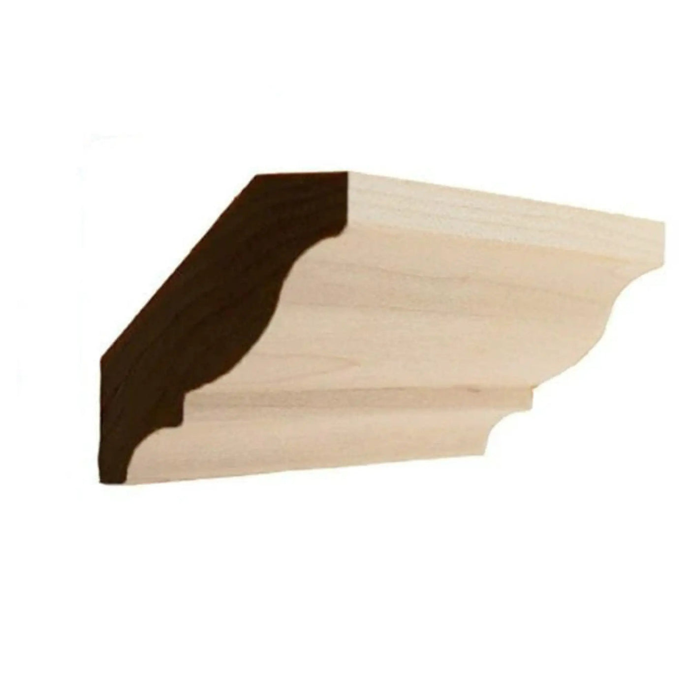 EWCR11 Crown 3/4" x 2-5/8" Unfinished 1-7/8" High x 1-3/4" Deep by NewMouldings