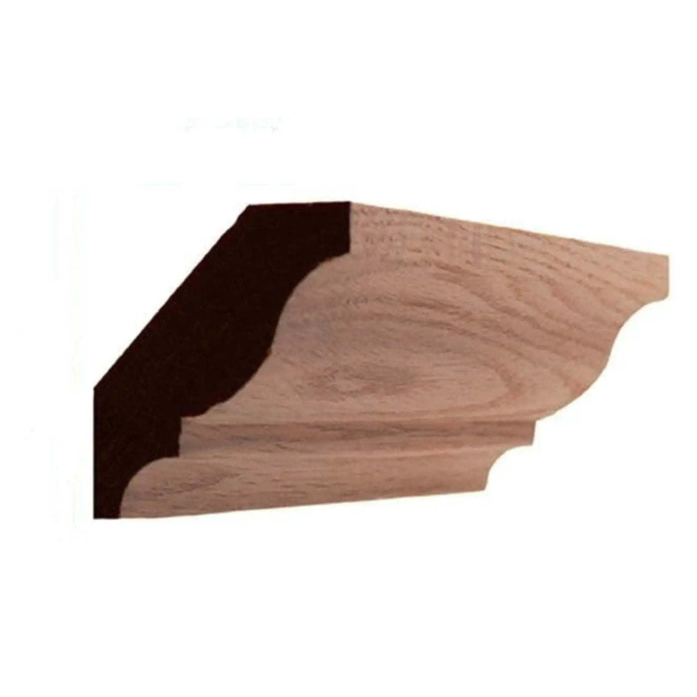 EWCR11 Crown 3/4" x 2-5/8" Unfinished 1-7/8" High x 1-3/4" Deep by NewMouldings
