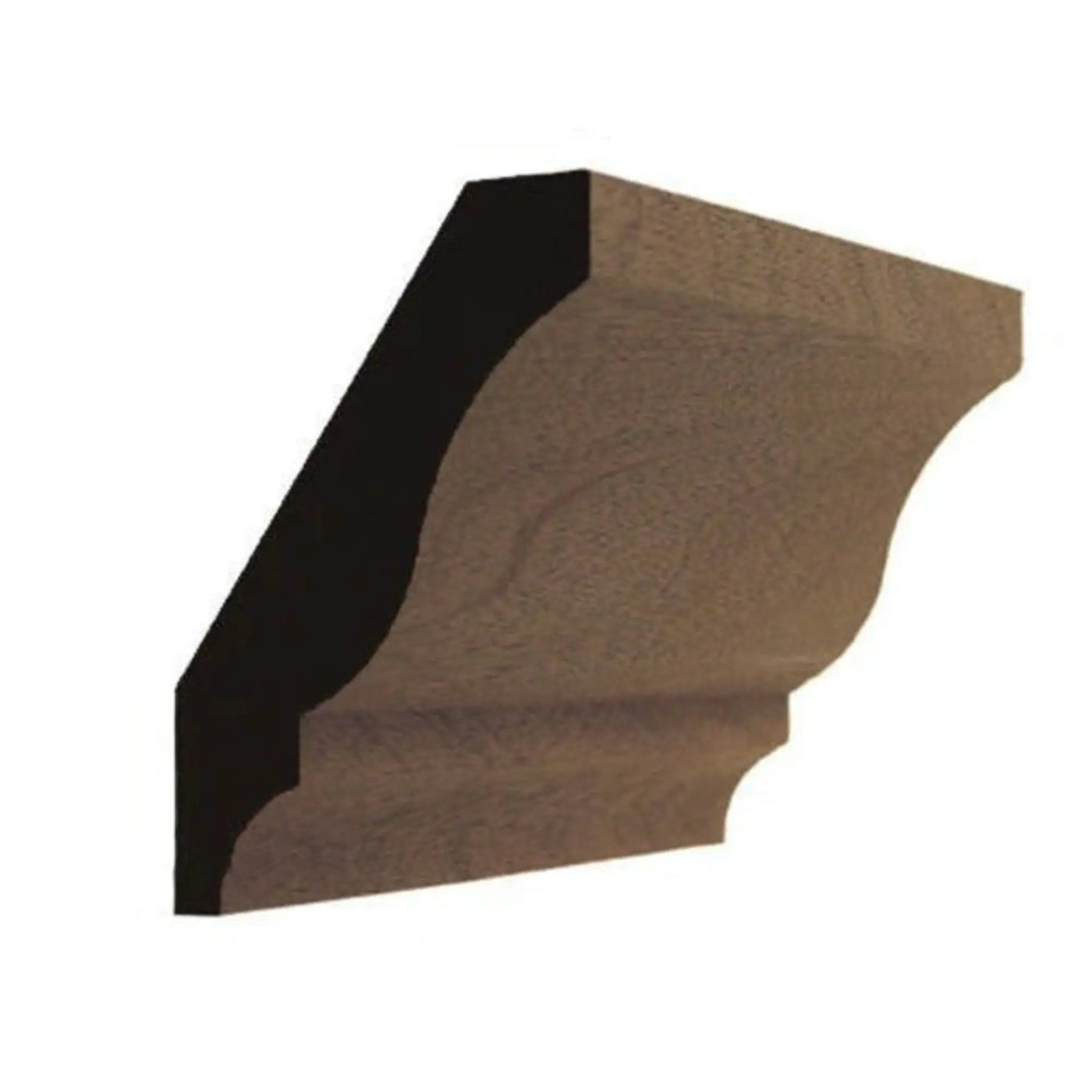 EWCR12 Crown 3/4" x 3-5/8" Unfinished 2-7/8" High x 2" Deep by NewMouldings