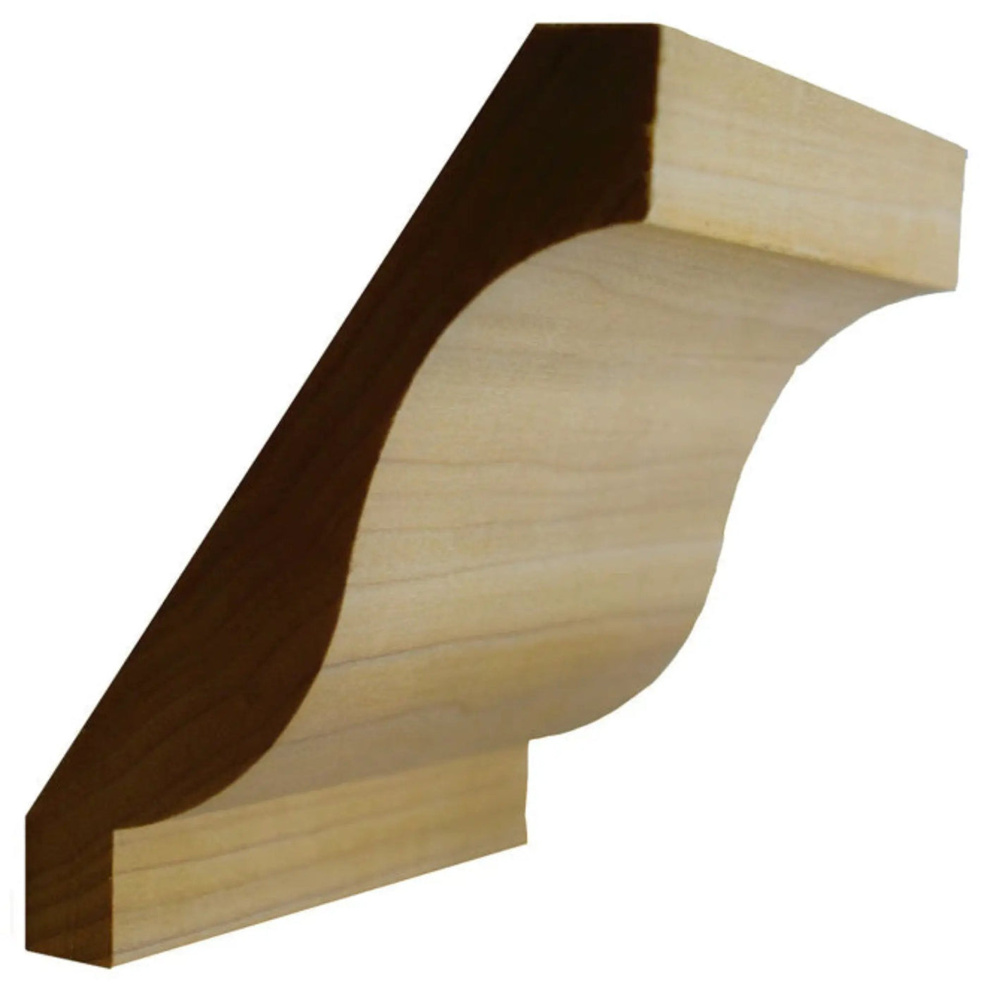 EWCR16 Crown 1-1/16" x 6-3/16" Unfinished 5" High x 3-5/8" Deep by NewMouldings