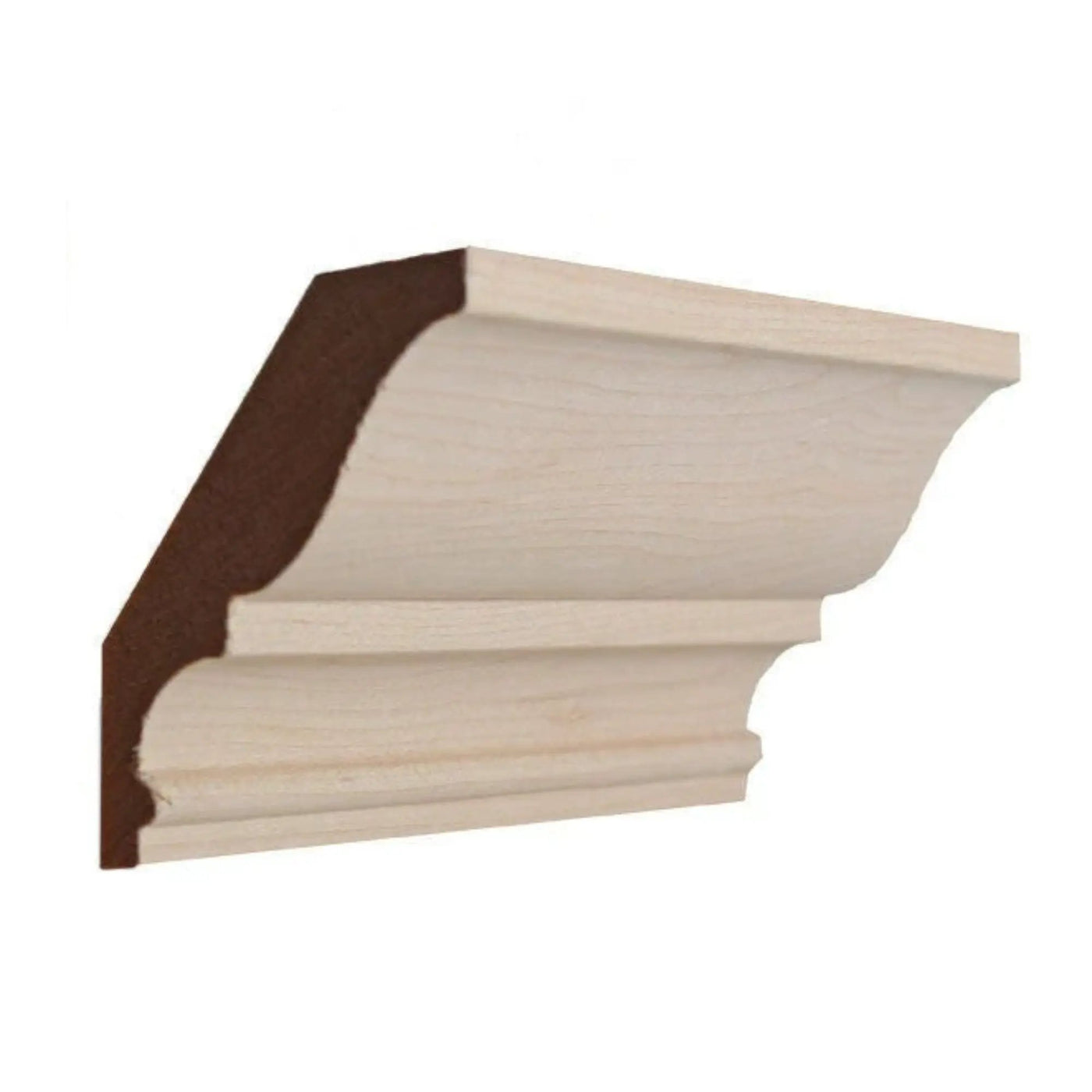 EWCR17 Crown 3/4" x 3-3/16" Unfinished 2-1/2" High x 2" Deep by NewMouldings