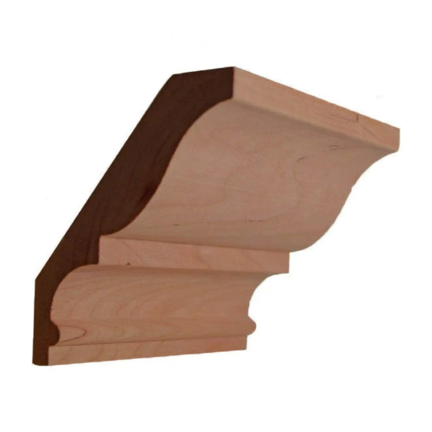 EWCR18 Crown 7/8" x 4-1/2" Unfinished 3-1/2" High x 2-3/4" Deep by NewMouldings