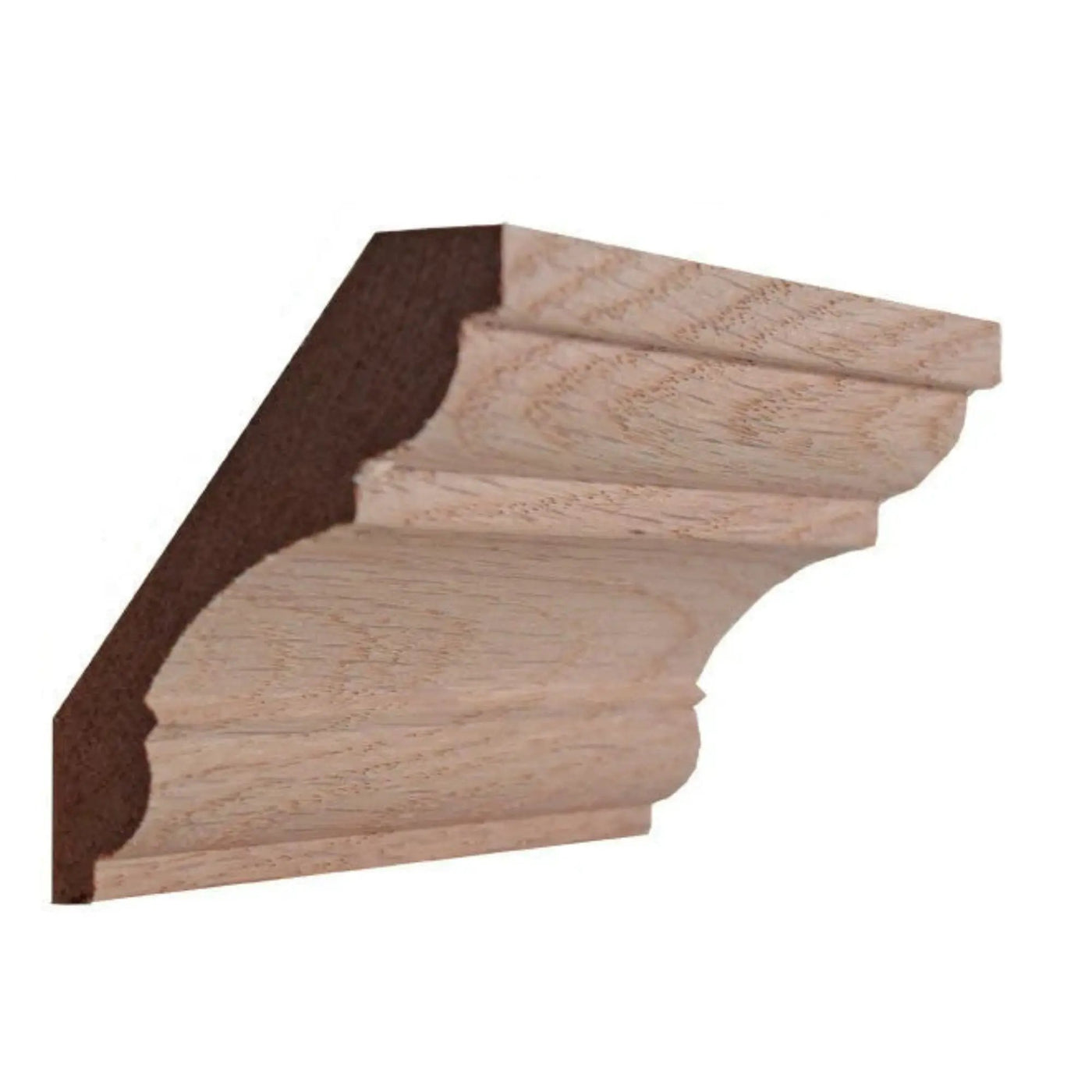 EWCR20 Crown 3/4" x 3-5/8" Unfinished 2-3/4" High x 2-1/4" Deep by NewMouldings