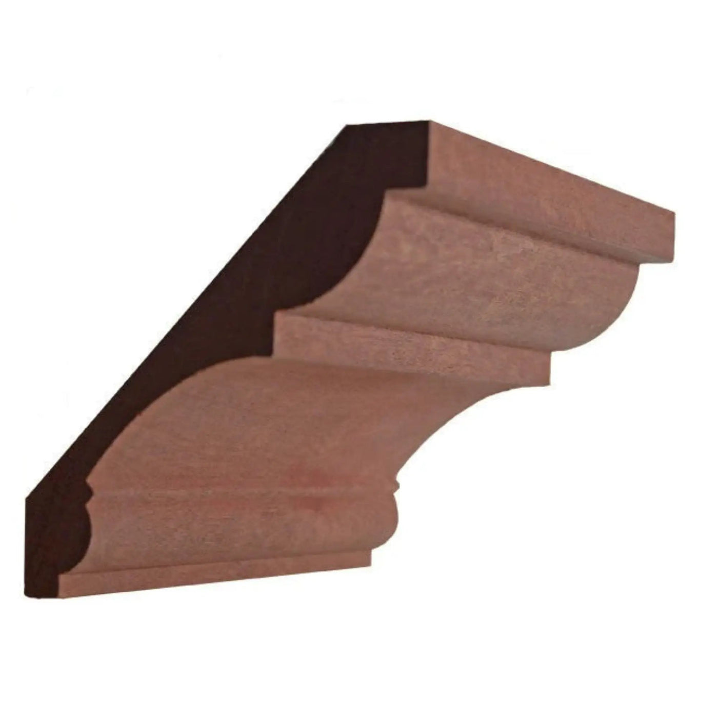 EWCR21 Crown 3/4" x 4-5/8" Unfinished 3-1/4" High x 3-1/4" Deep by NewMouldings