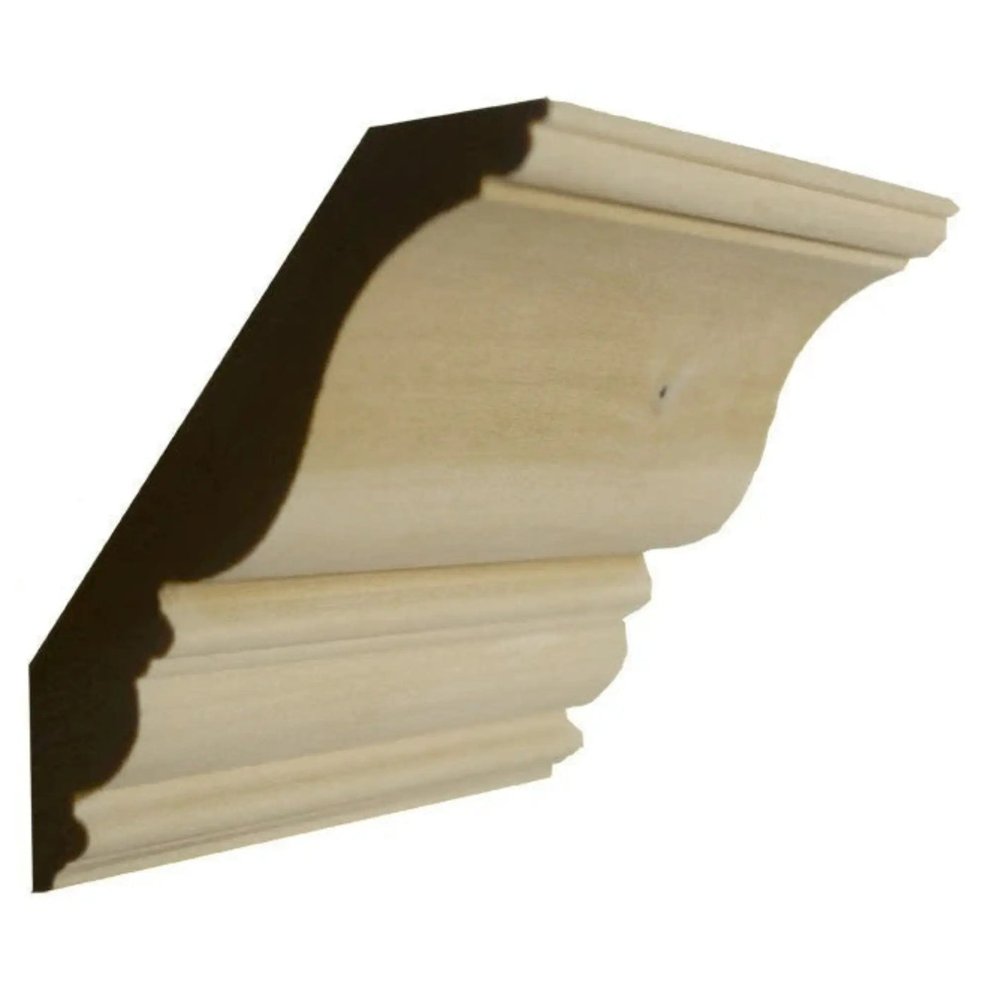 EWCR27 Crown 7/8" x 4-1/2" Unfinished 3-1/2" Rise x 2-7/8" Run by NewMouldings