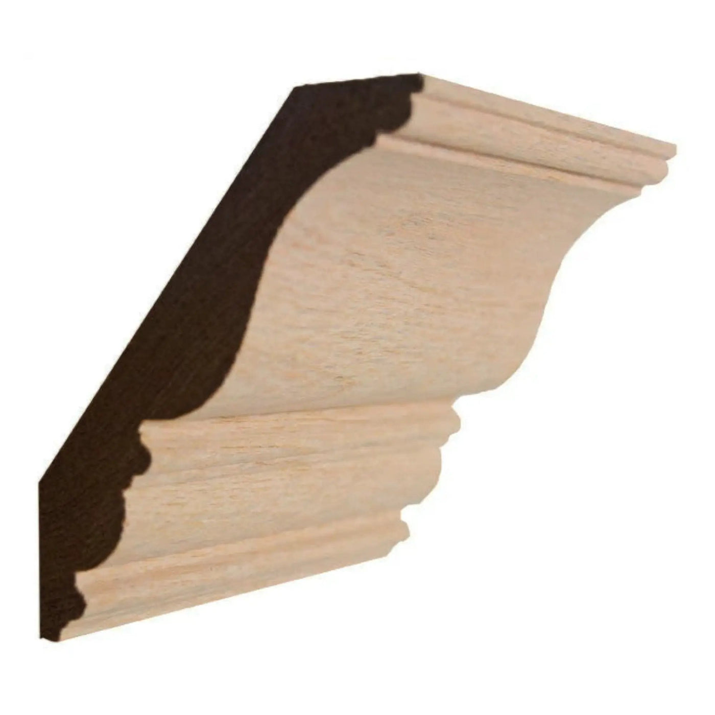 EWCR27 Crown 7/8" x 4-1/2" Unfinished 3-1/2" Rise x 2-7/8" Run by NewMouldings