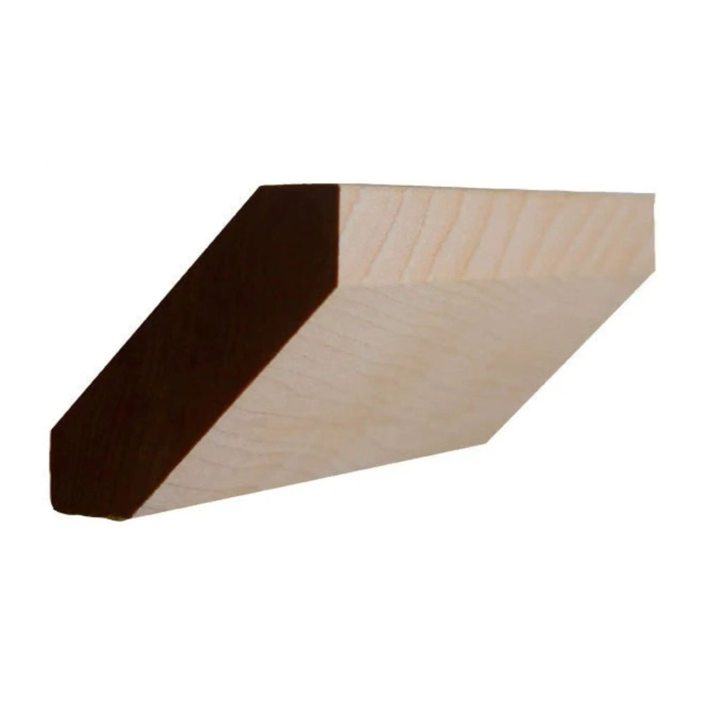 EWCR37 Crown 3/4" x 2-3/4" Unfinished 1-7/8" High x 1-7/8" Deep by NewMouldings