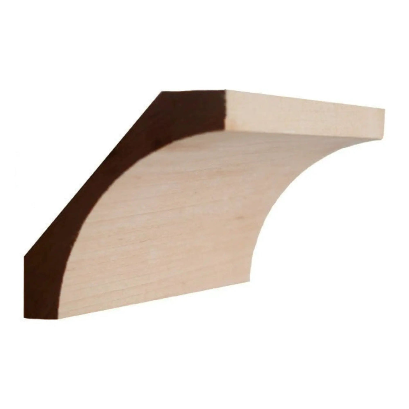 EWCR40 Cove Crown 3/4" x 3-3/4" Unfinished 2-5/8" High x 2-1/2" Deep by NewMouldings