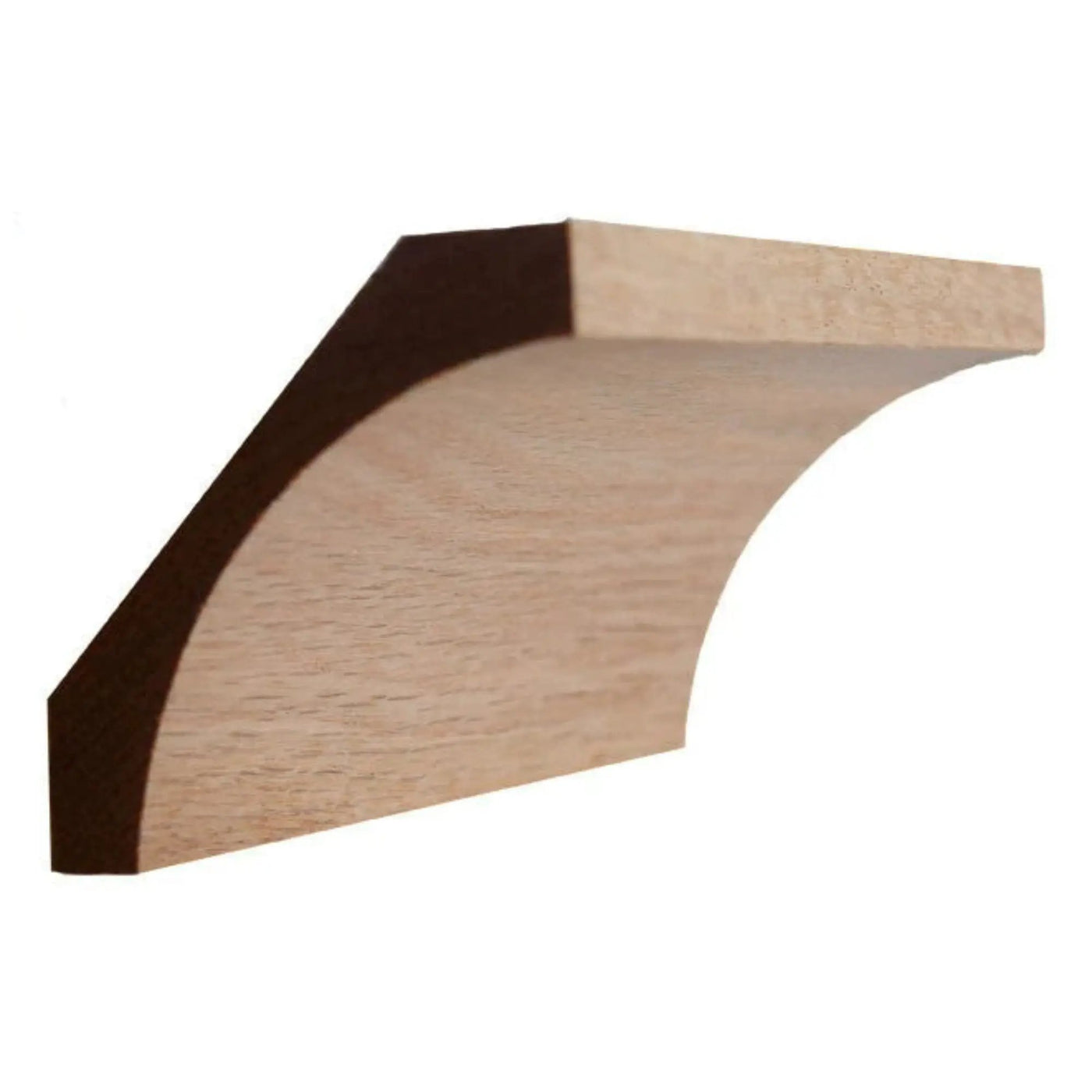 EWCR40 Cove Crown 3/4" x 3-3/4" Unfinished 2-5/8" High x 2-1/2" Deep by NewMouldings