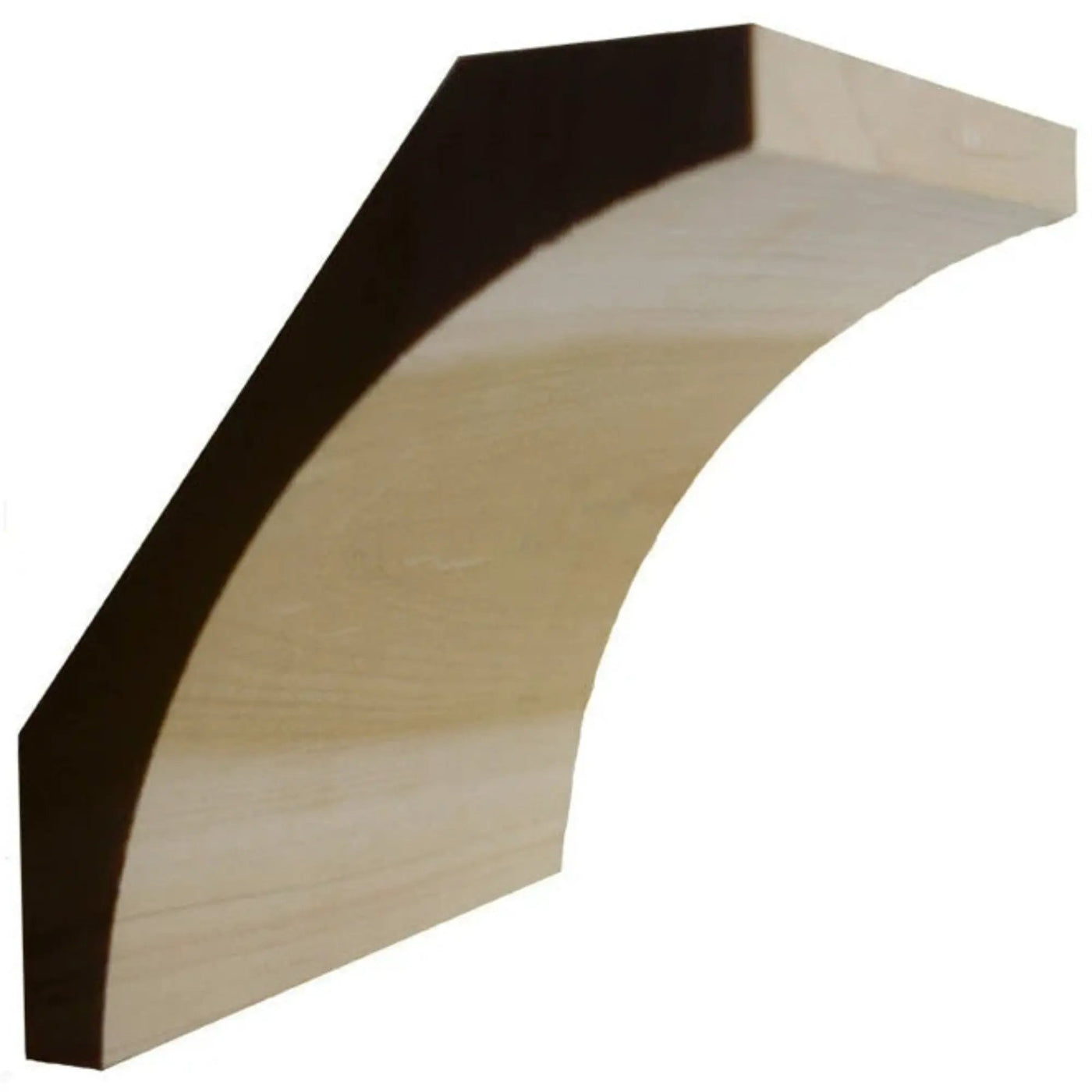 EWCR41 Cove Crown 1-3/8" x 6-3/16 Unfinished 4" High x 4-5/8" Deep by NewMouldings