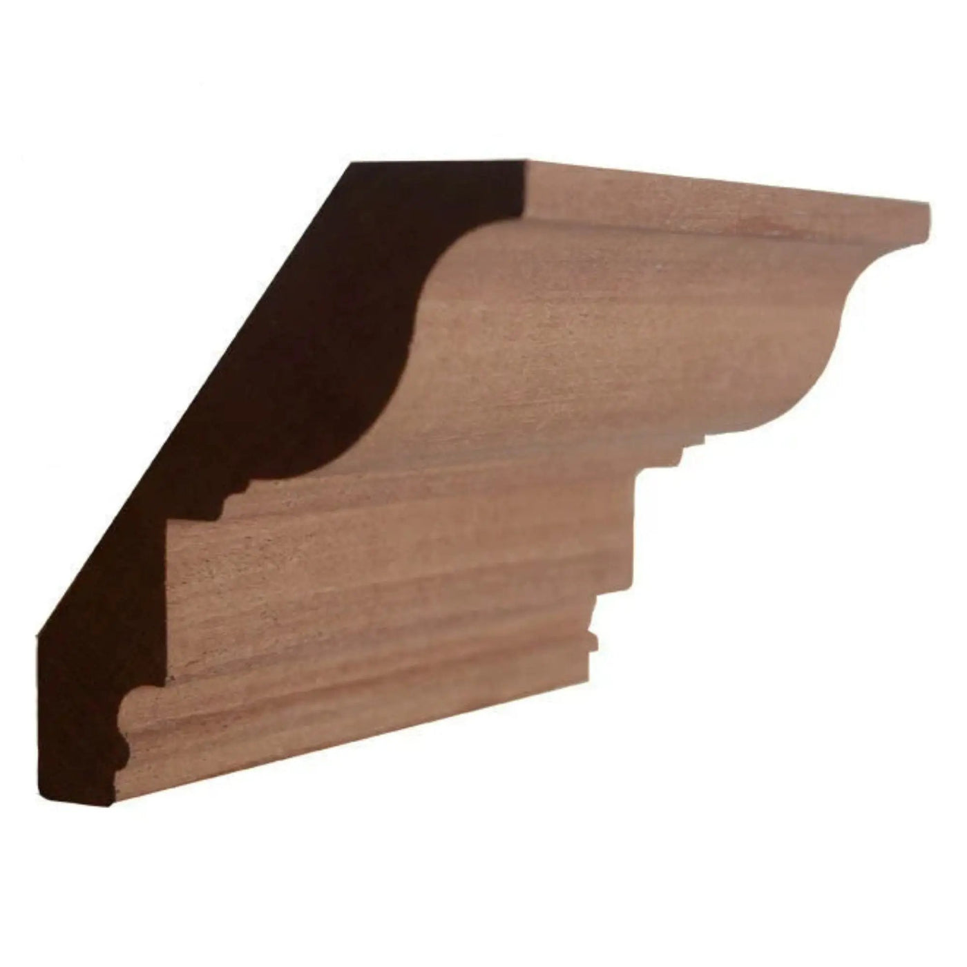 EWCR47 Colonial Crown 3/4" x 4" Unfinished 3" High x 2-5/8" Deep by NewMouldings