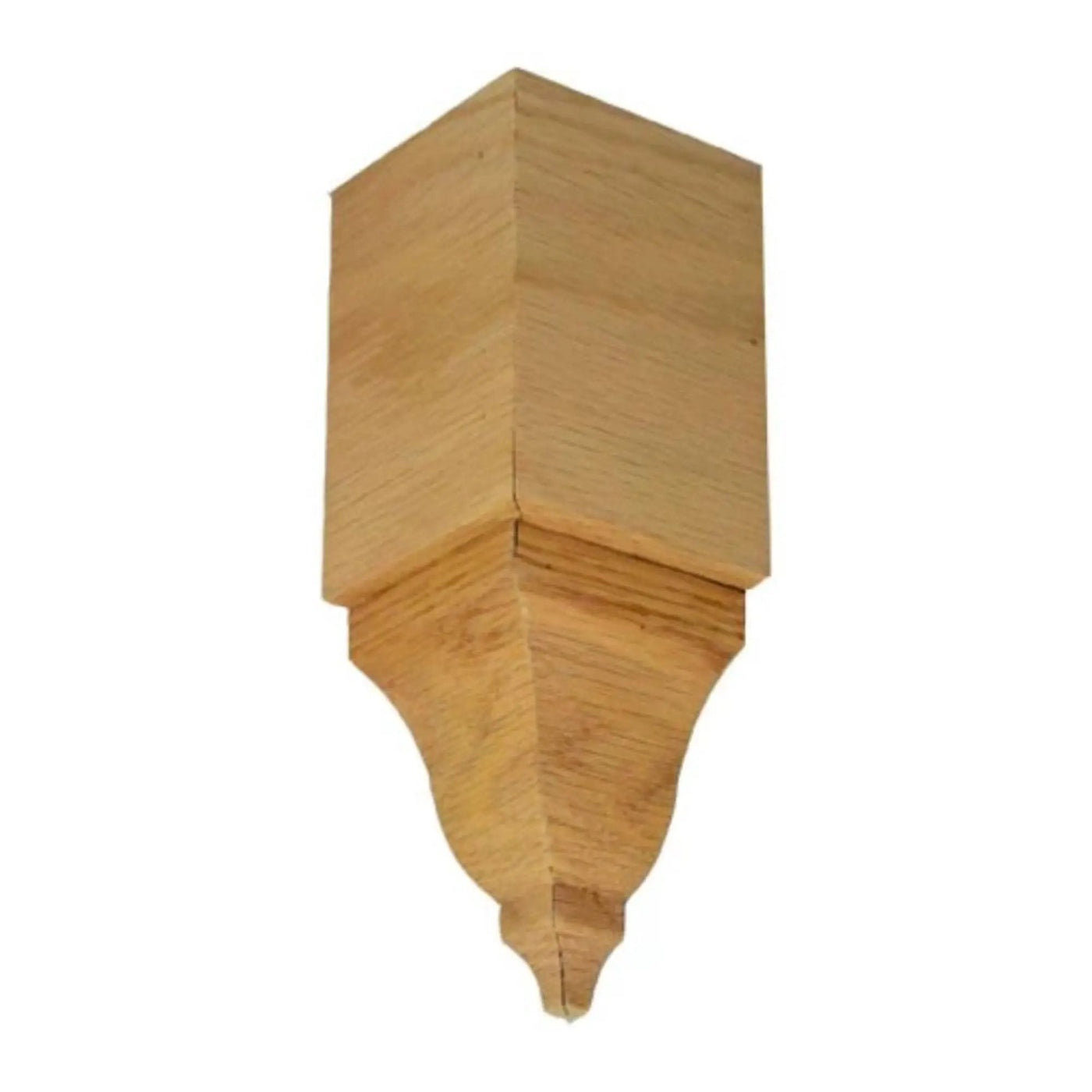 EWCR61 Crown Inside Corner Block 3-1/2 Tall x 2-3/8 deep. Unfinished by NewMouldings