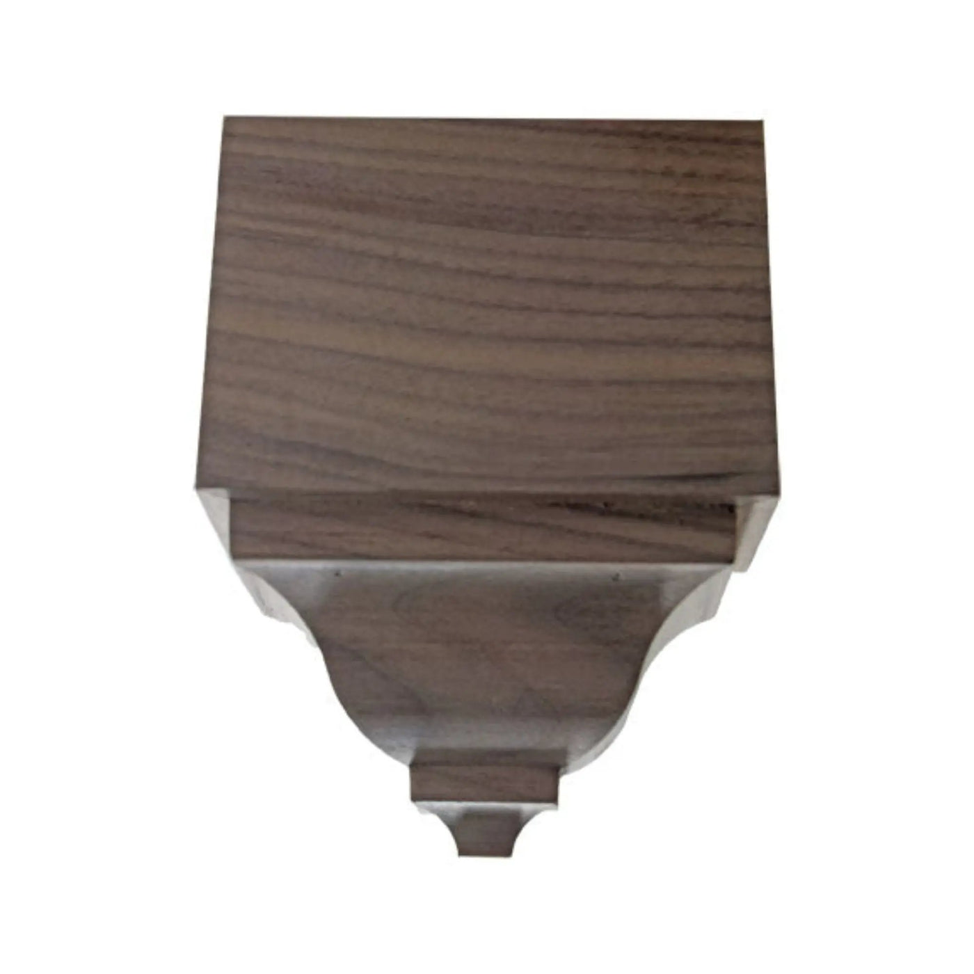 EWCR62 Crown Mid Block 3-1/2 Tall x 2-3/8 deep 4-3/4" Face Unfinished by NewMouldings