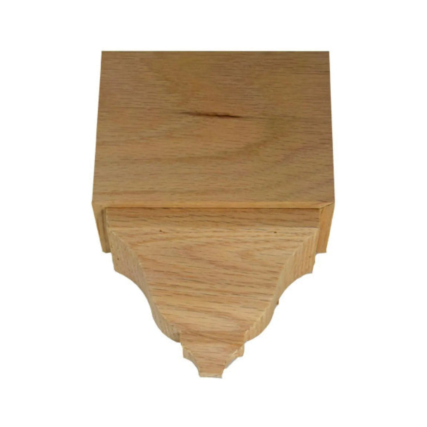 EWCR62 Crown Mid Block 3-1/2 Tall x 2-3/8 deep 4-3/4" Face Unfinished by NewMouldings