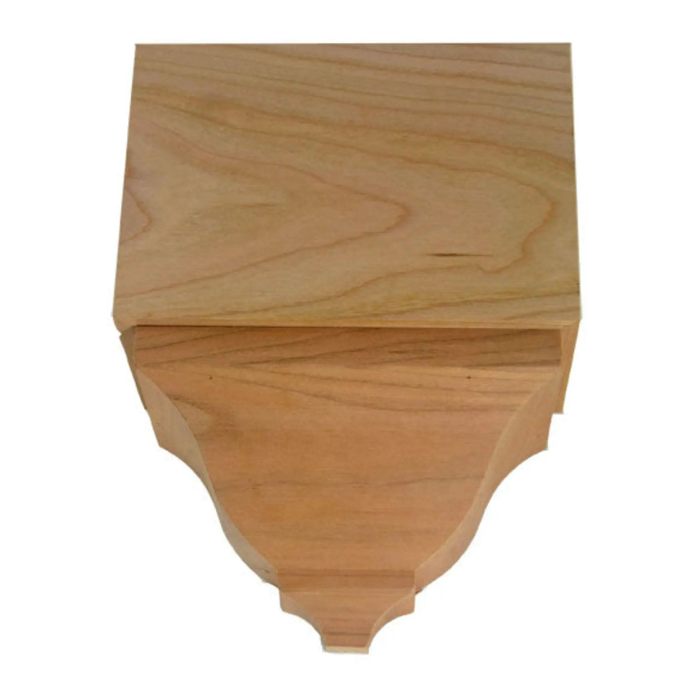 EWCR82 Middle Corner Block 4-1/4" Tall x 3" deep 6" Face Unfinished by NewMouldings