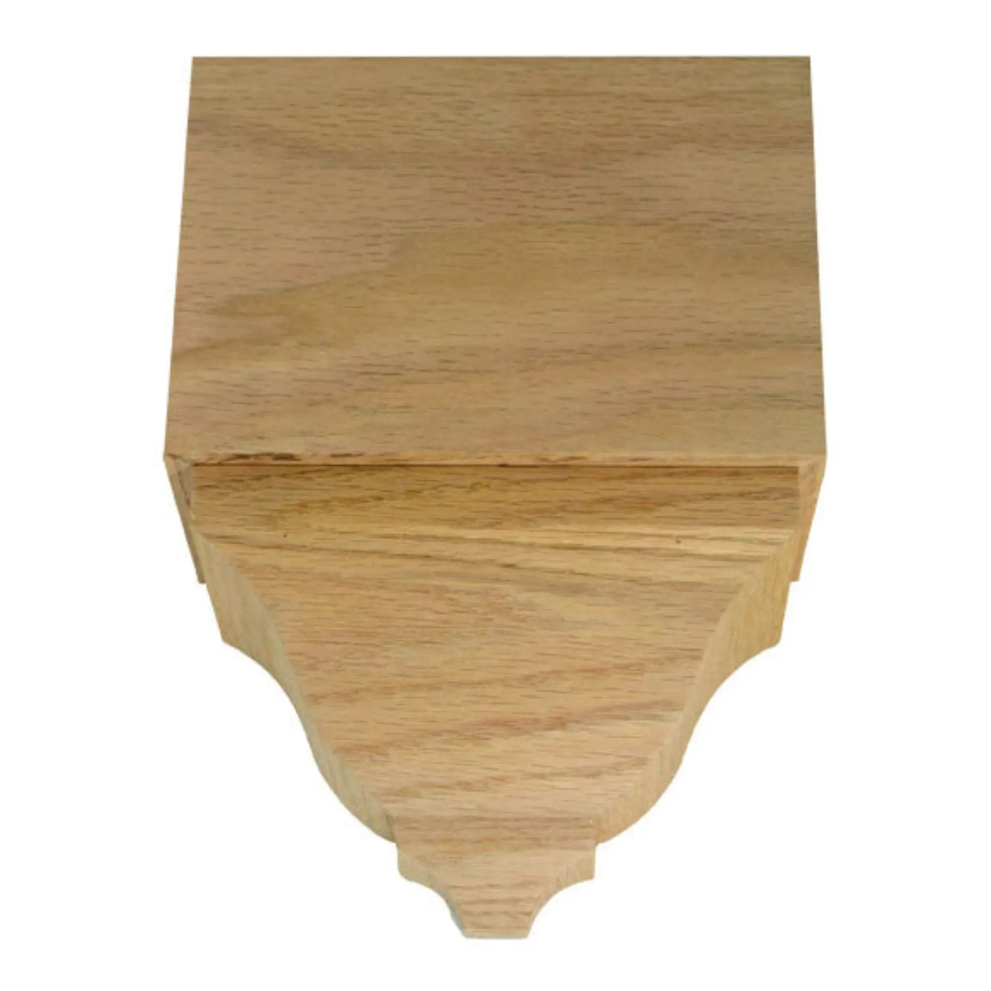 EWCR82 Middle Corner Block 4-1/4" Tall x 3" deep 6" Face Unfinished by NewMouldings