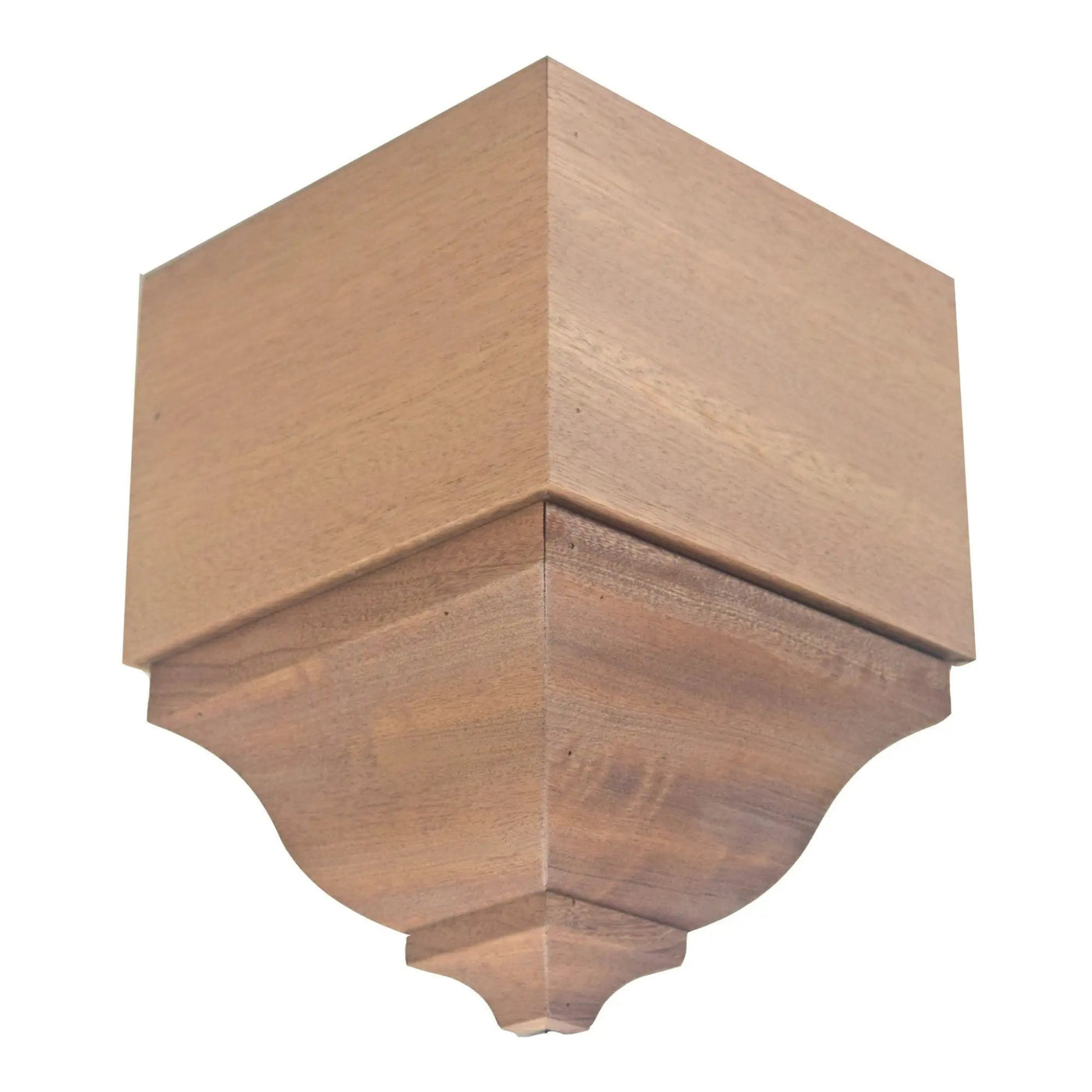 EWCR83 Crown Outside Corner Block 4-1/4" Tall x 3" deep 6" Face Unfinished by NewMouldings