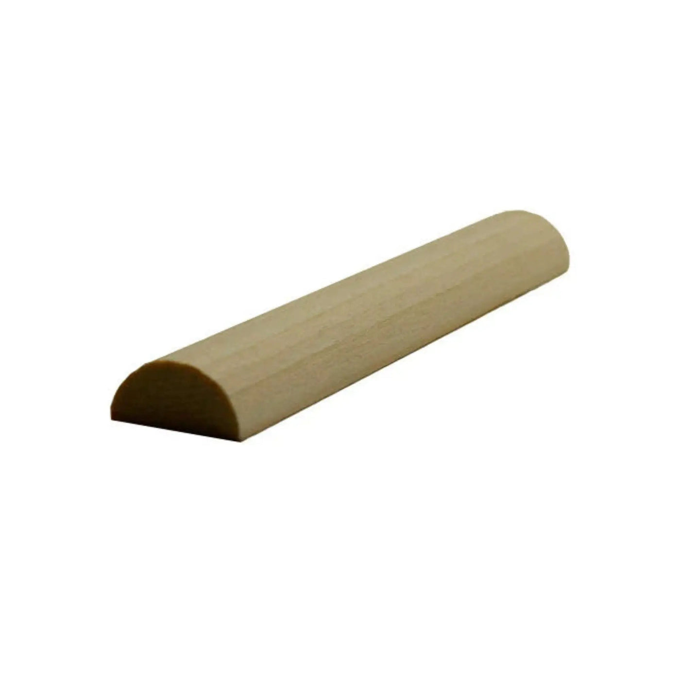 EWHR11 Half Round 3/4" Wide x 3/8" Moulding Trim. Unfinished by NewMouldings