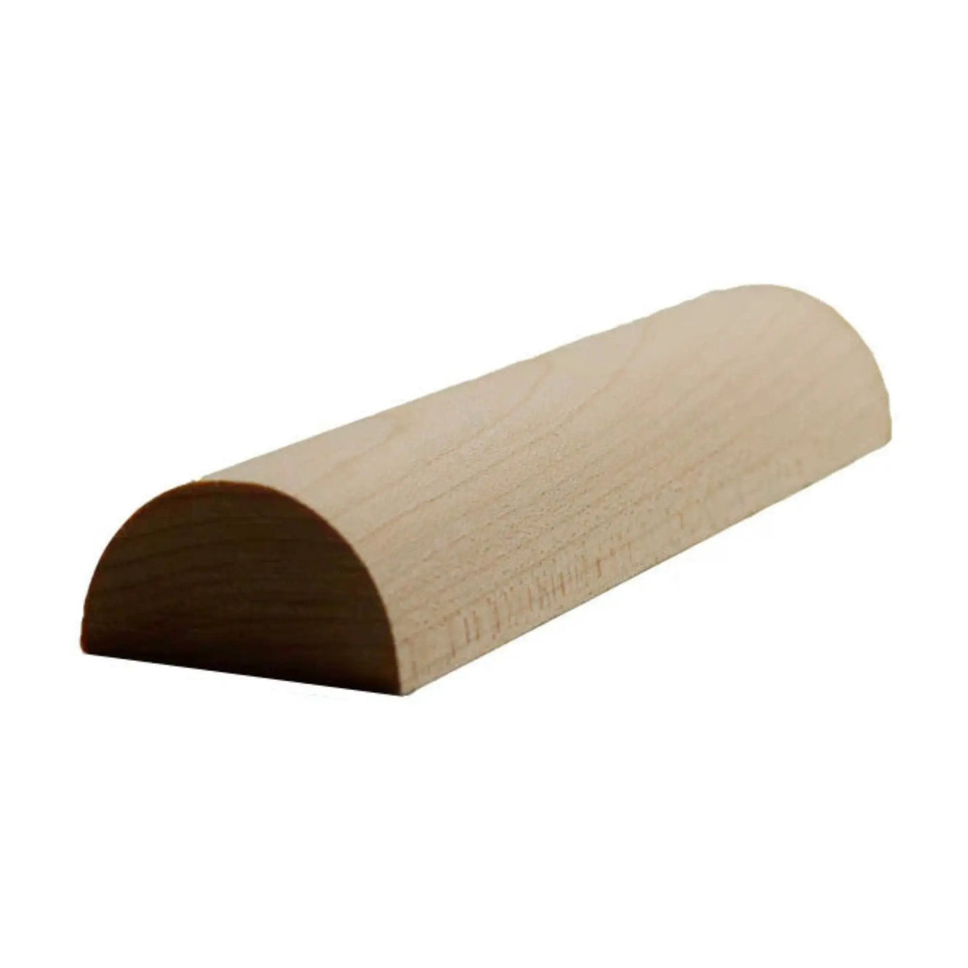 EWHR12 Half Round 1-3/8" Wide x 11/16" Moulding Trim. Unfinished by NewMouldings