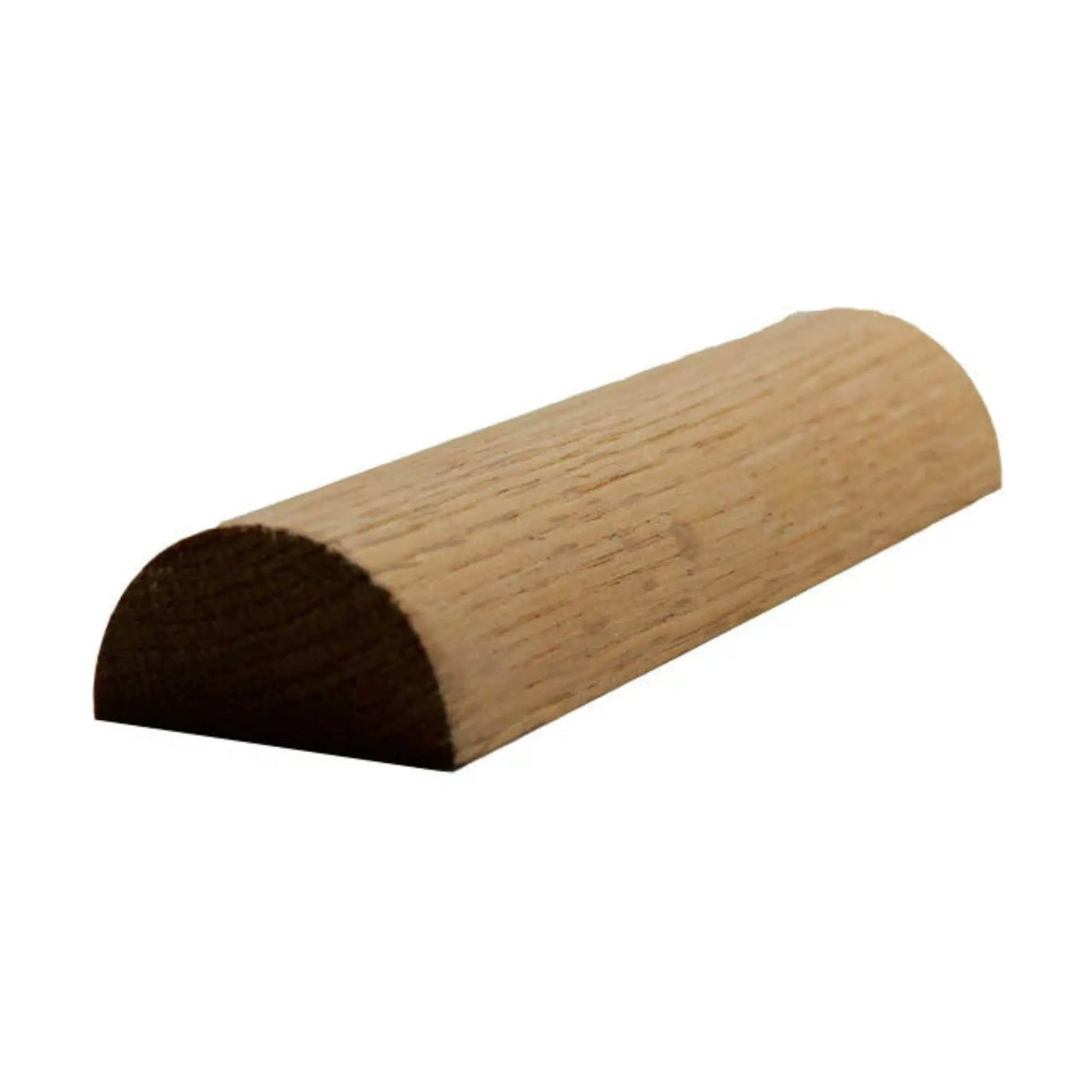 EWHR12 Half Round 1-3/8" Wide x 11/16" Moulding Trim. Unfinished by NewMouldings