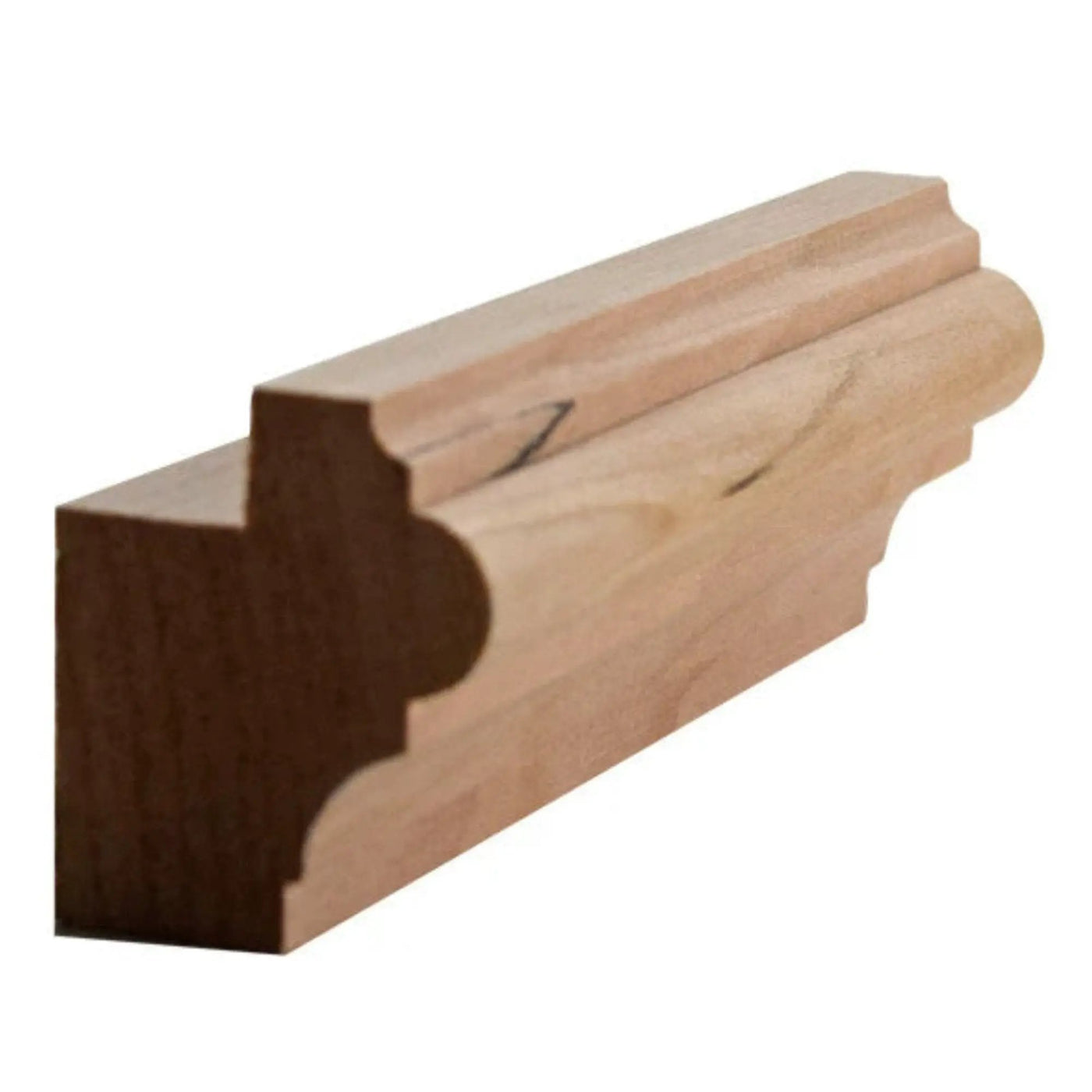 EWLR13 Kitchen Cabinet Light Rail 1-1/2" x 1-3/8" Trim. Unfinished by NewMouldings
