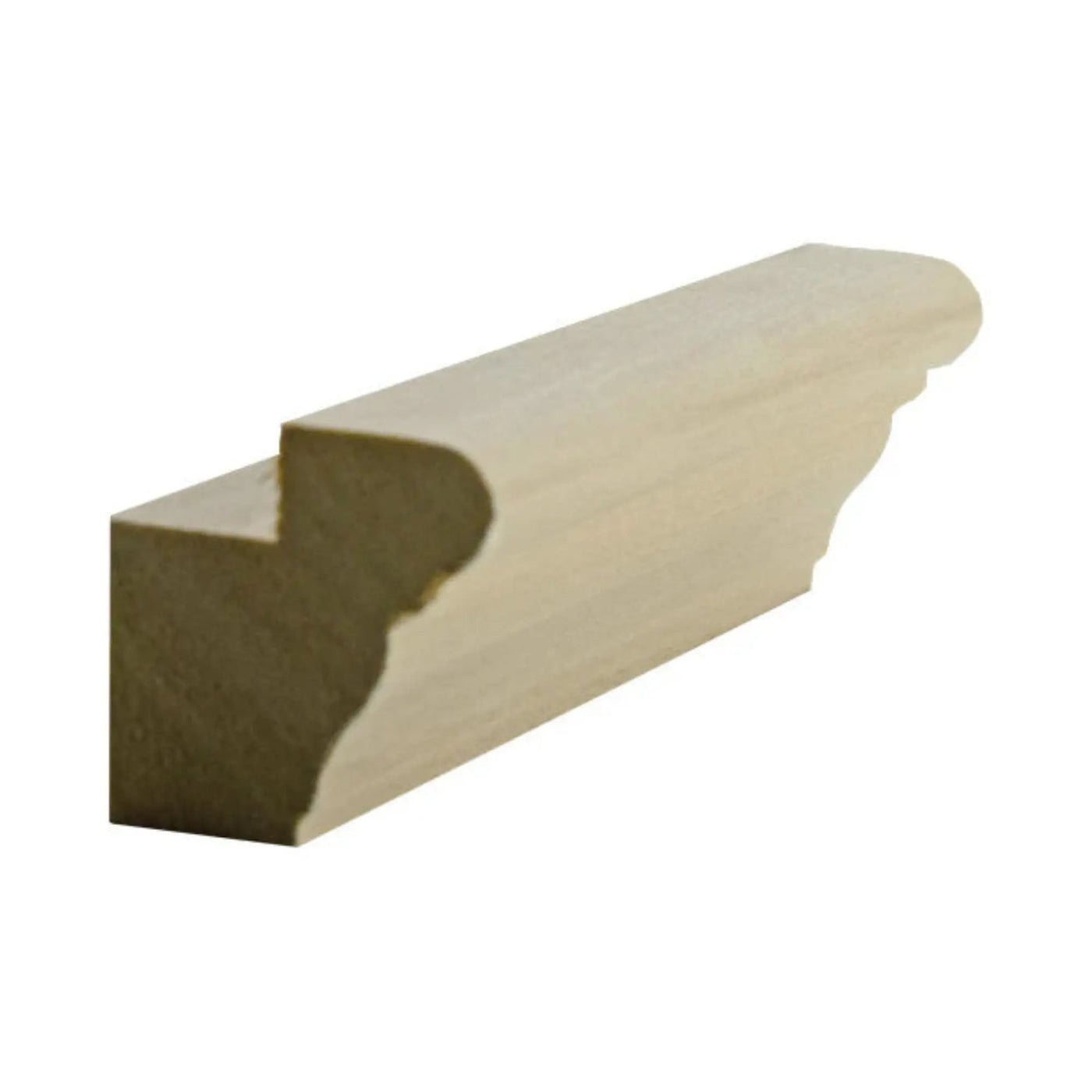 EWLR14 Kitchen Cabinet Light Rail 1-3/8" x 1-3/8" Trim. Unfinished by NewMouldings