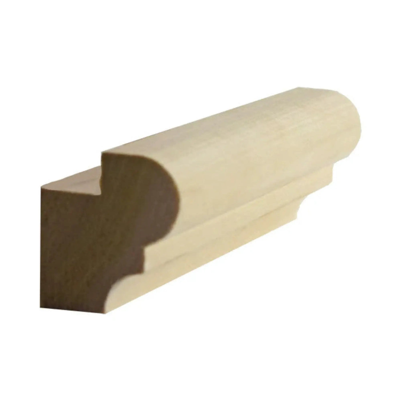 EWLR15 Kitchen Cabinet Light Rail 1-3/8" x 1-3/8" Trim. Unfinished by NewMouldings