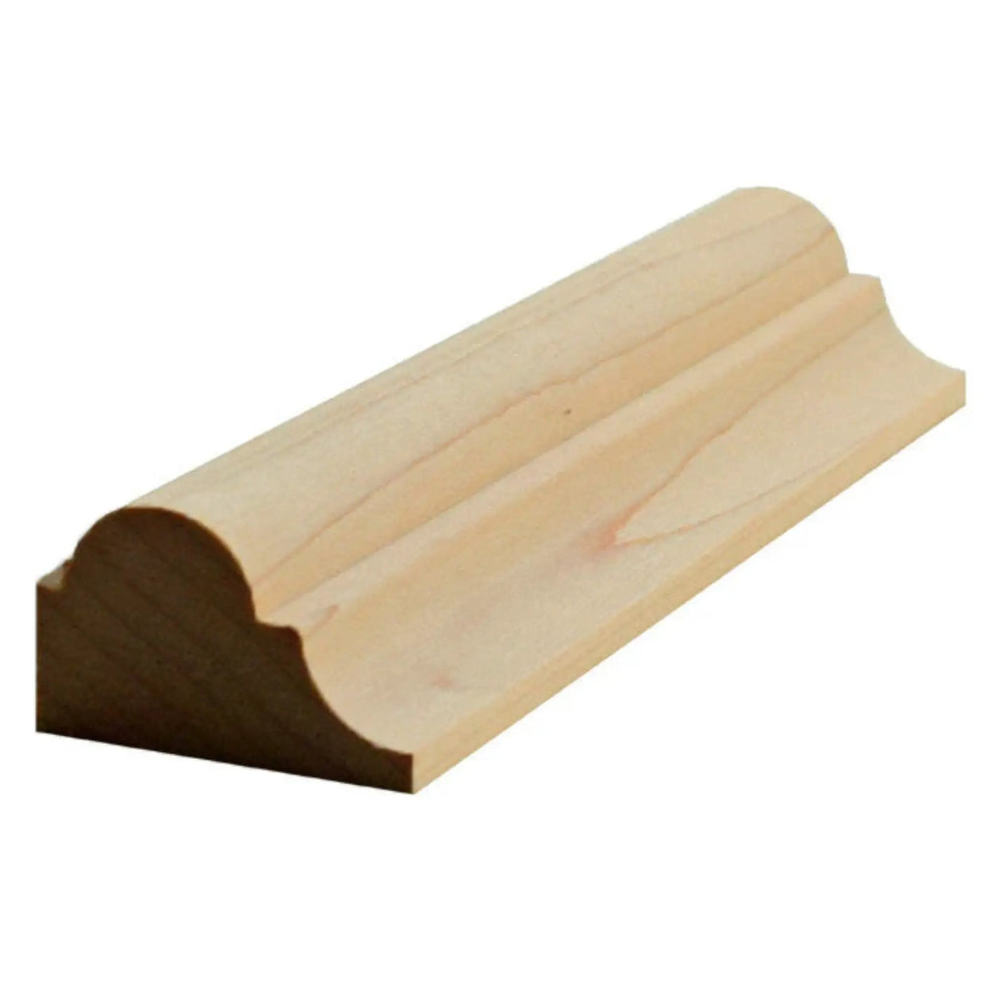 EWPM23 Nose and Cove Panel Molding 1-1/4" wide x 3/4" Trim. Unfinished by NewMouldings