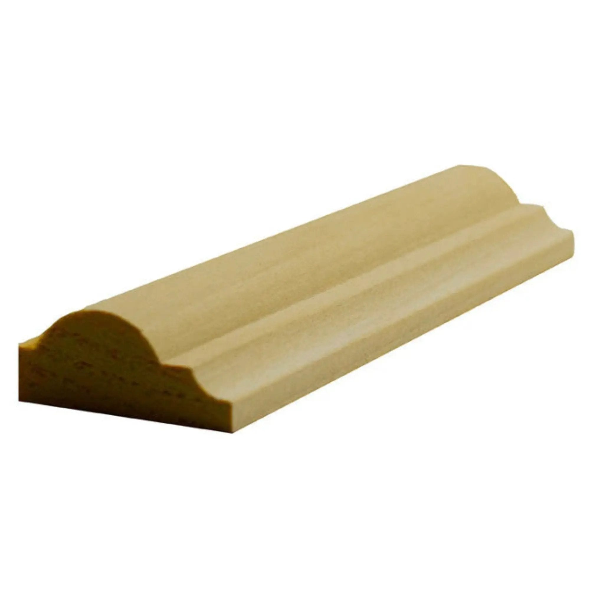 EWPM33 Nose & Cove Panel Molding 1-1/4" wide x 9/16" Trim. Unfinished by NewMouldings