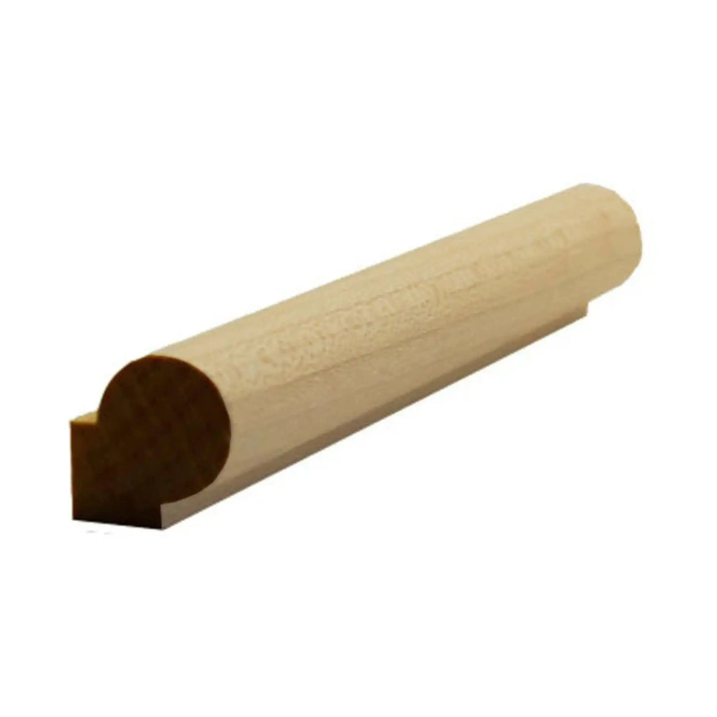 EWPM40 Round Panel Moulding Trim 3/4" x 3/4" Unfinished Solid Hardwood by NewMouldings