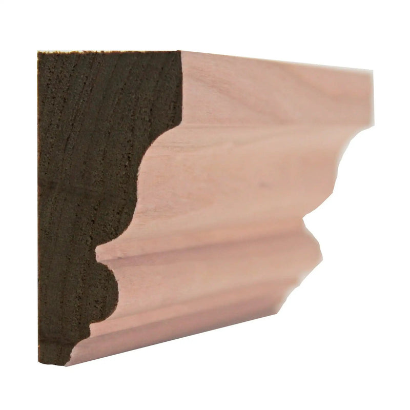 EWSC12 Solid Crown 2-1/4" High x 1-1/8" Deep Moulding. Unfinished by NewMouldings